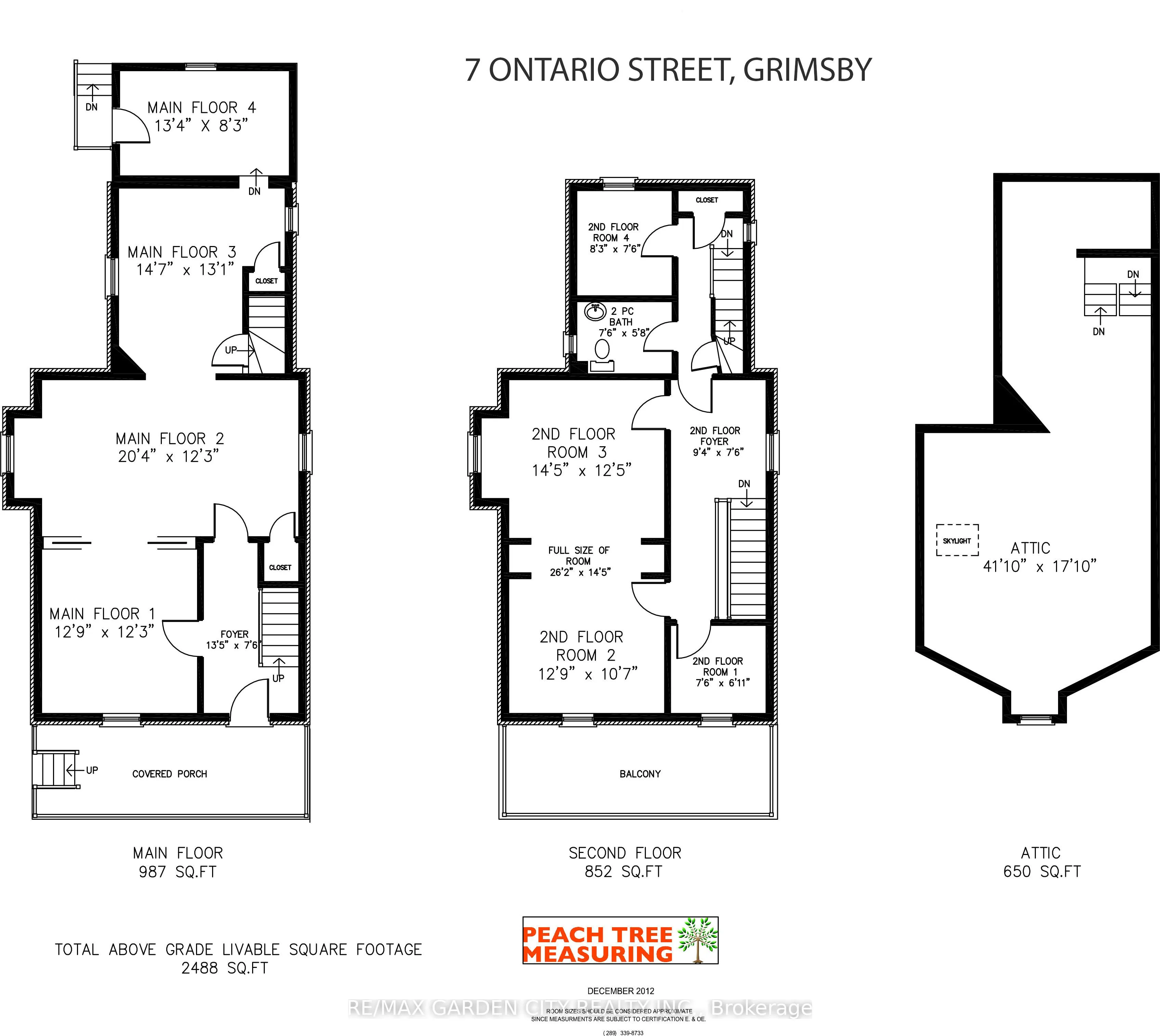 7 ONTARIO Street