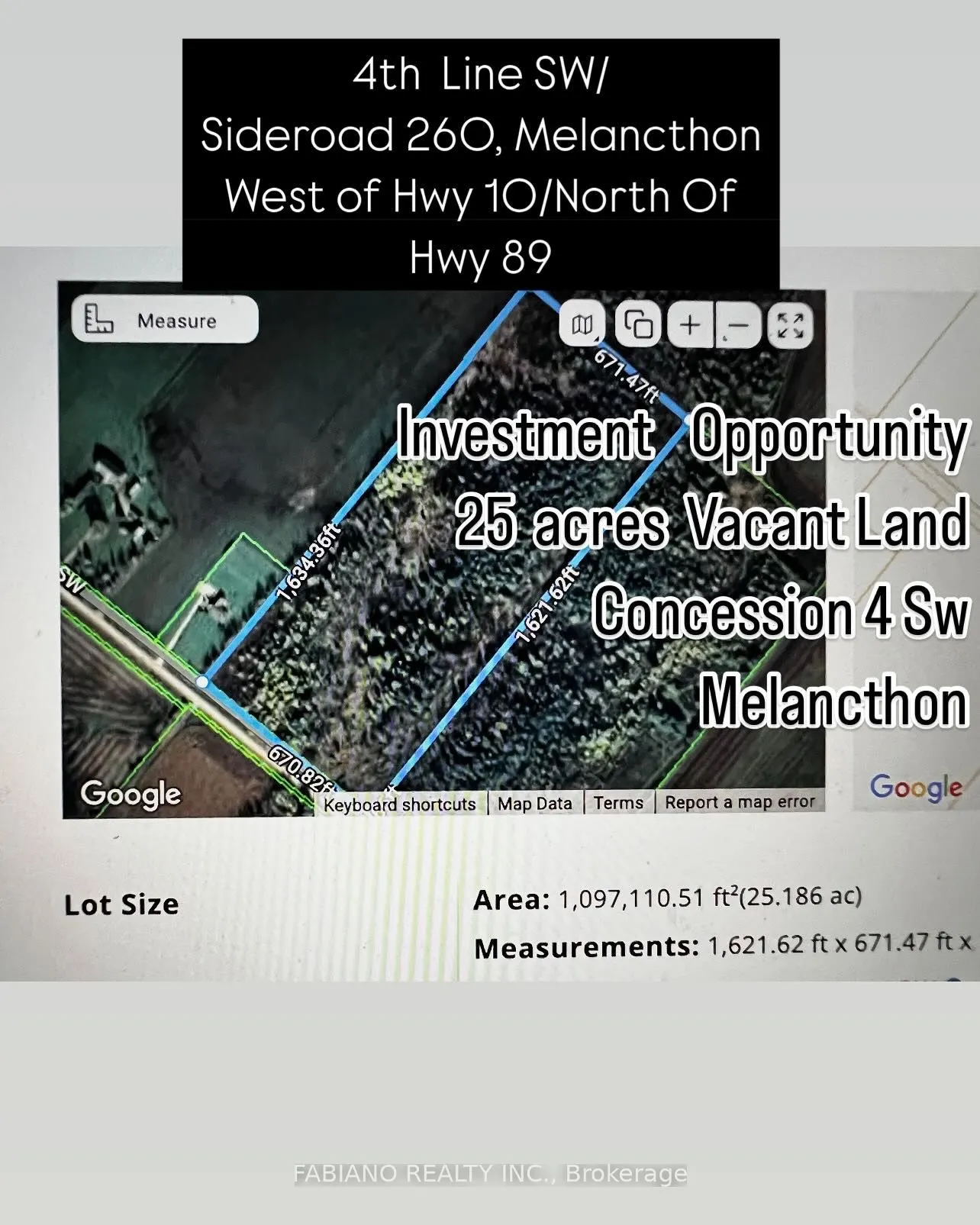 257 4th Line Concession 4 SW Line