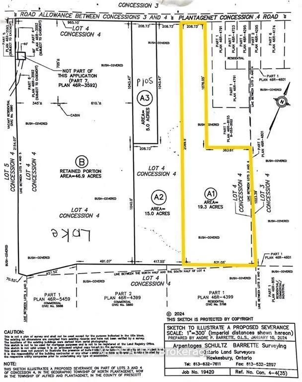 00 A1 CONCESSION ROAD 4 Road