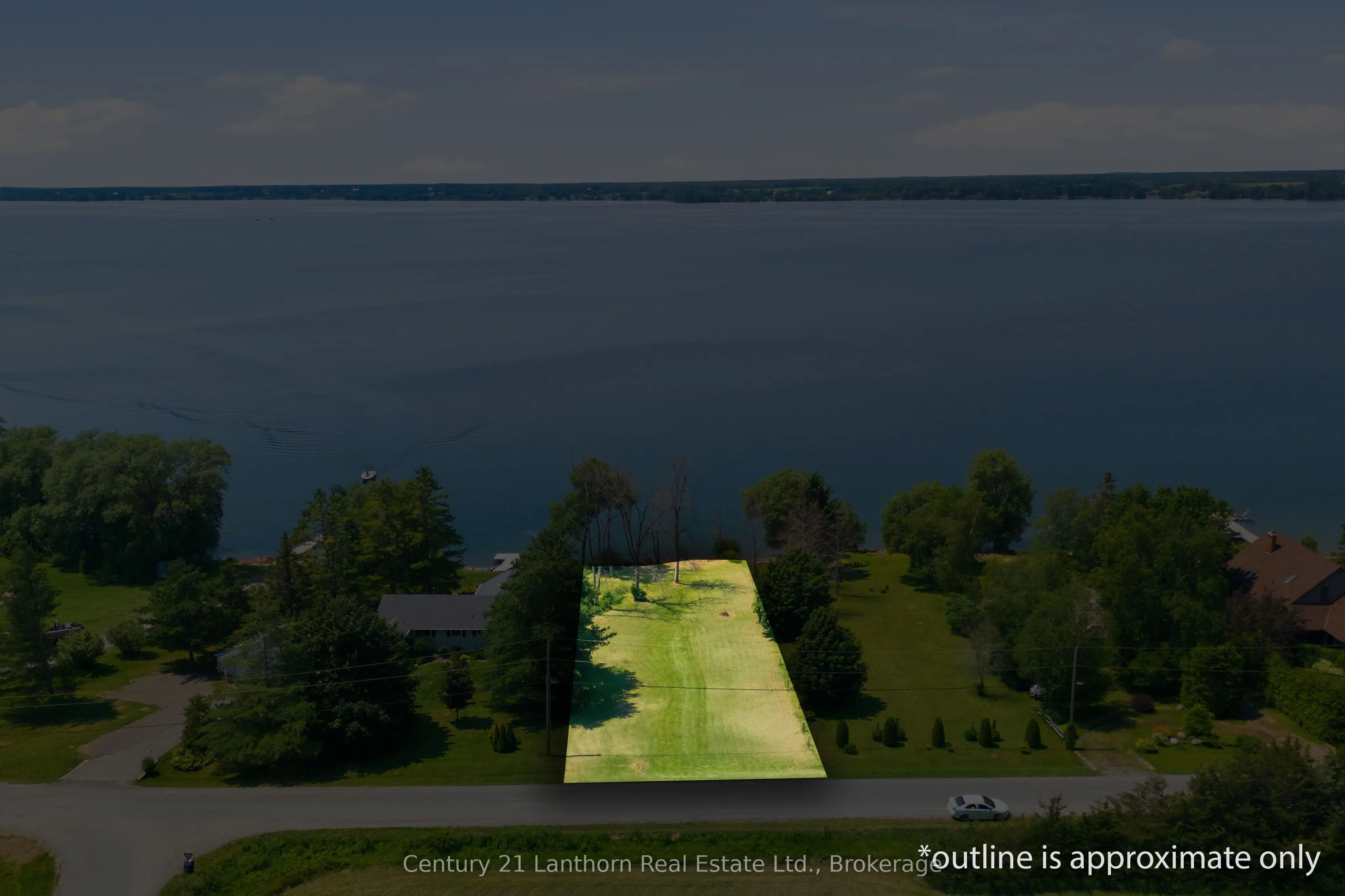 Beside 153 Prinyers Cove Crescent