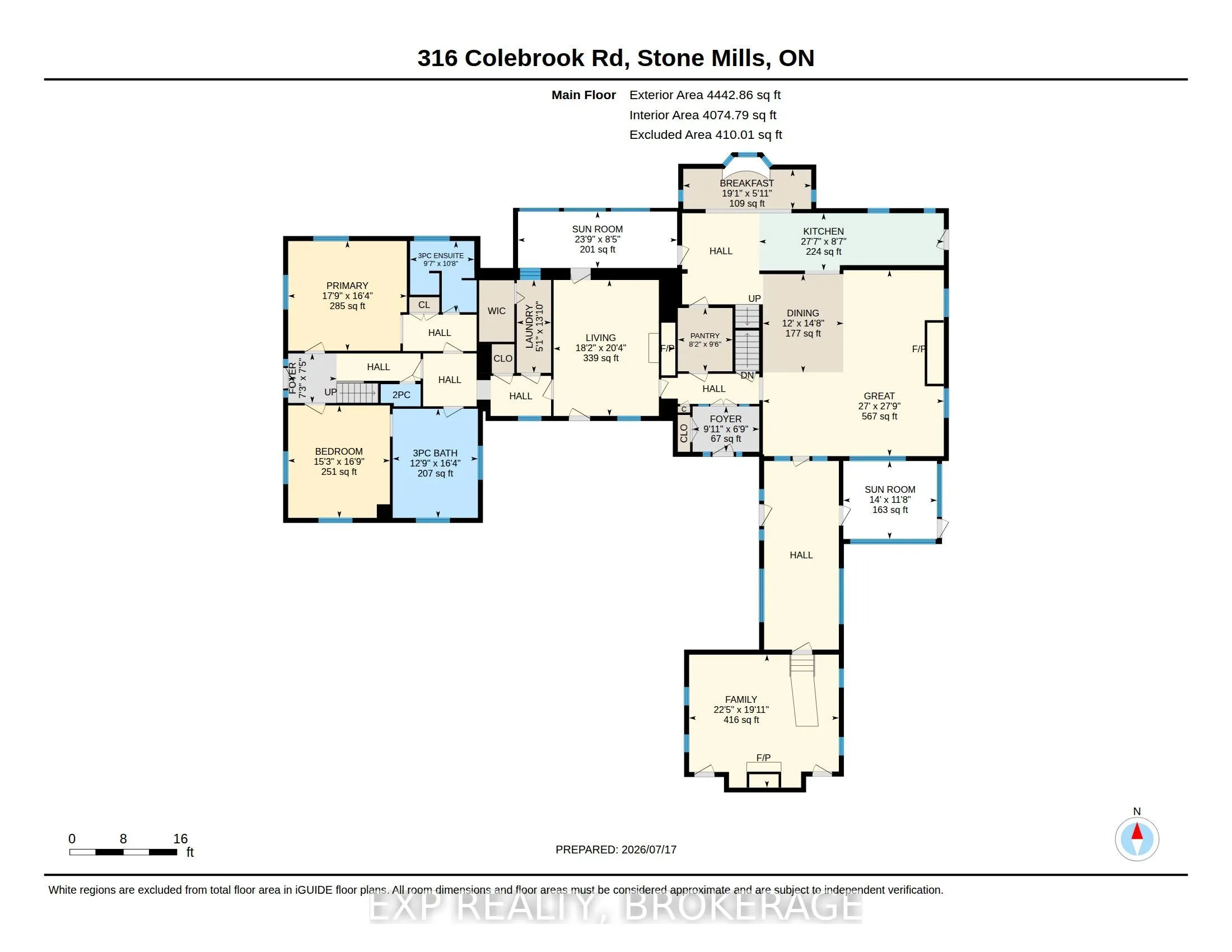 316 & 310 COLEBROOK Road