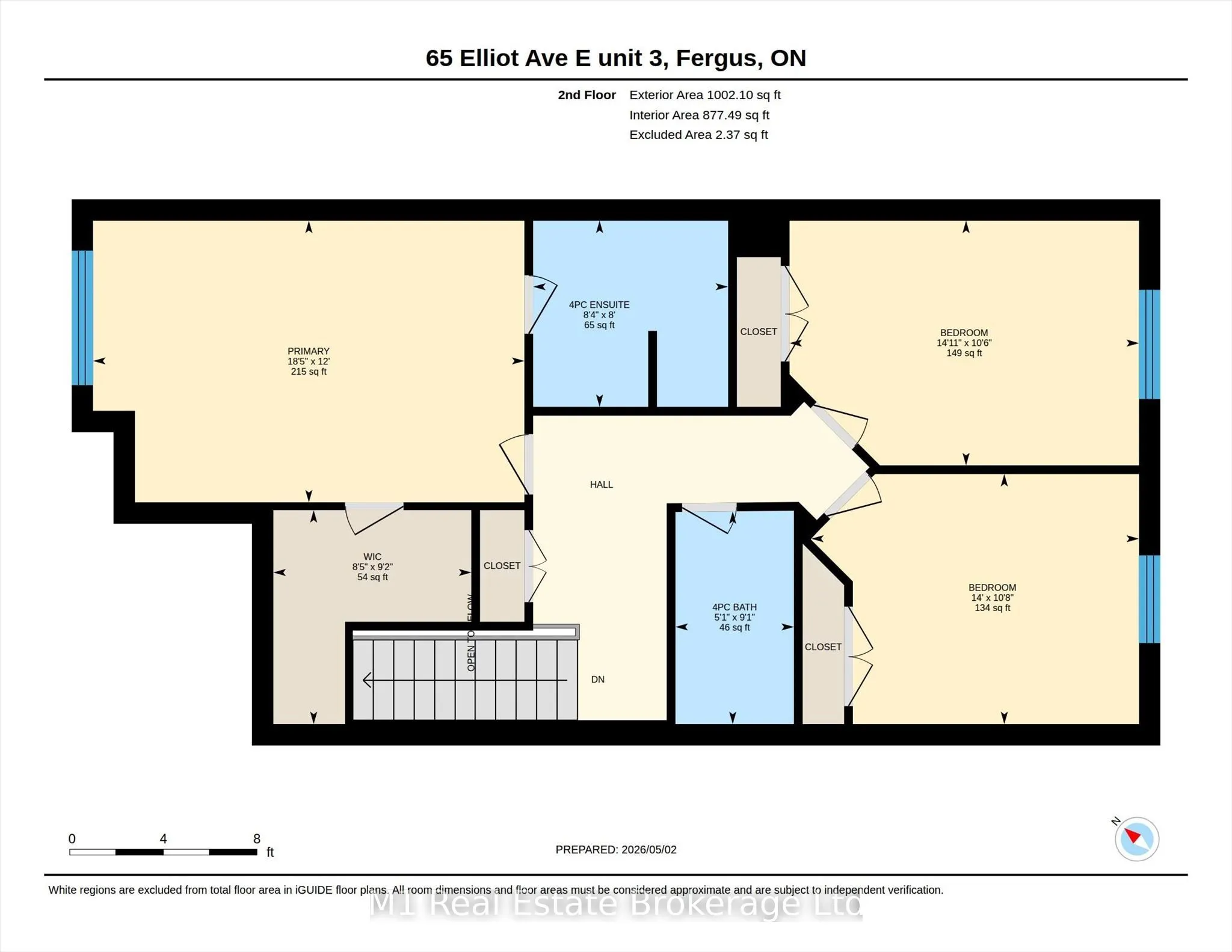 65 Elliot Avenue E #3