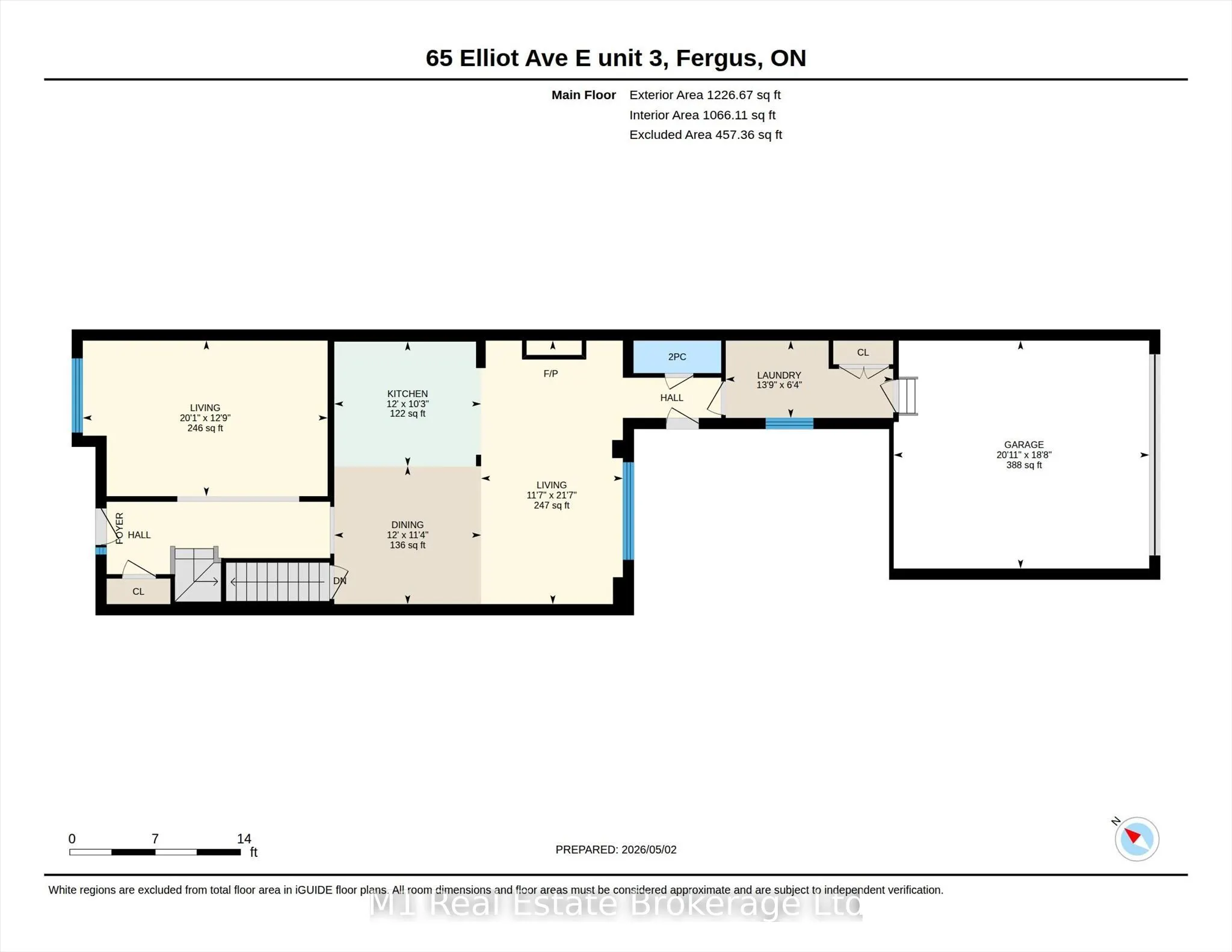 65 Elliot Avenue E #3