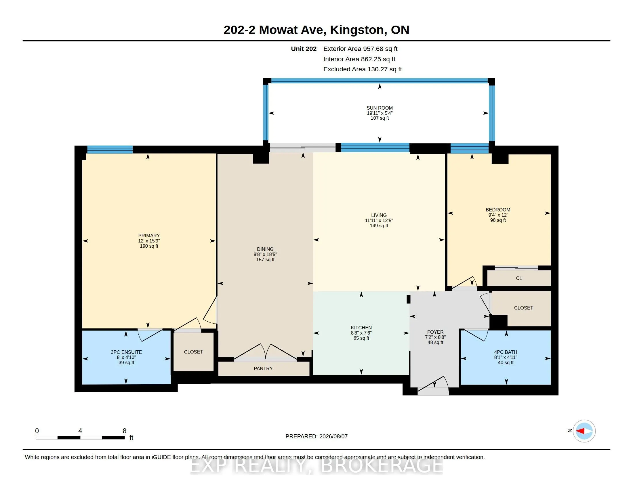 2 MOWAT Avenue #202
