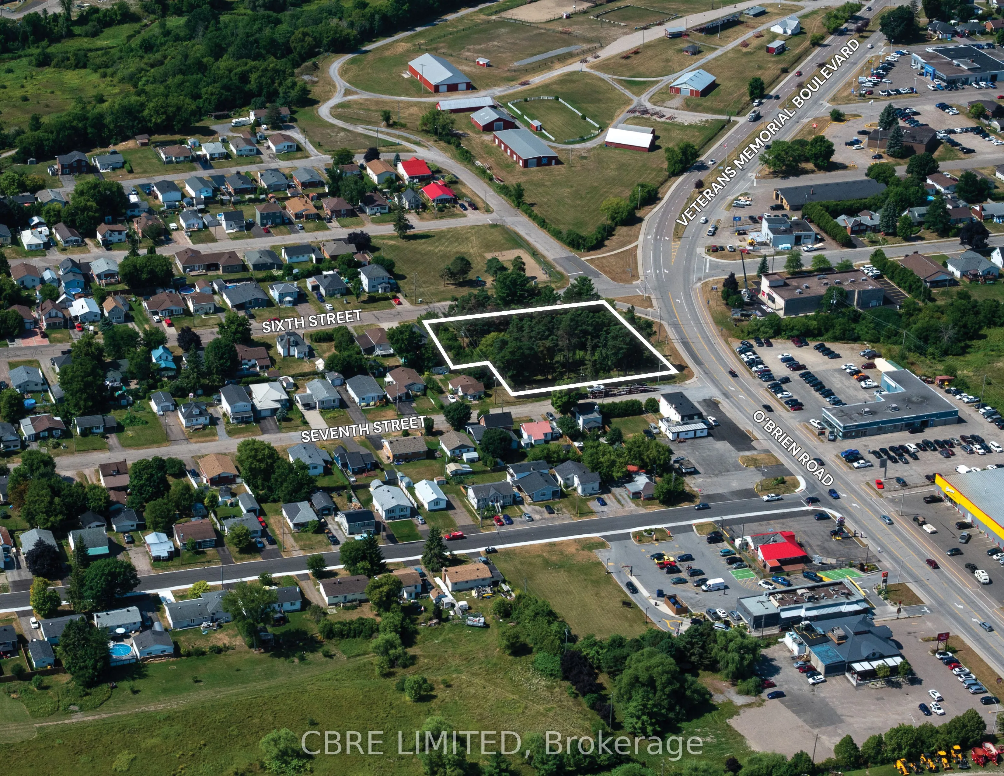 0 O'Brien Road & Seventh Street