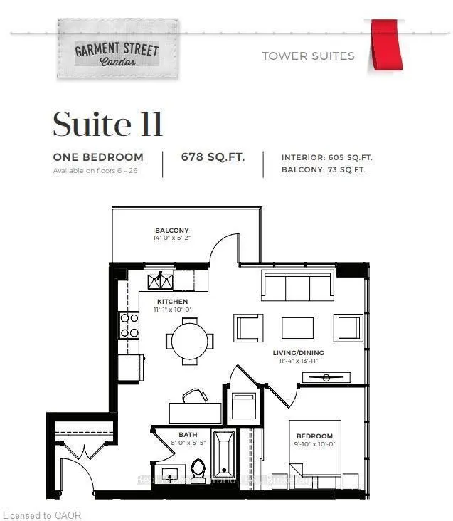 108 Garment Street #2011