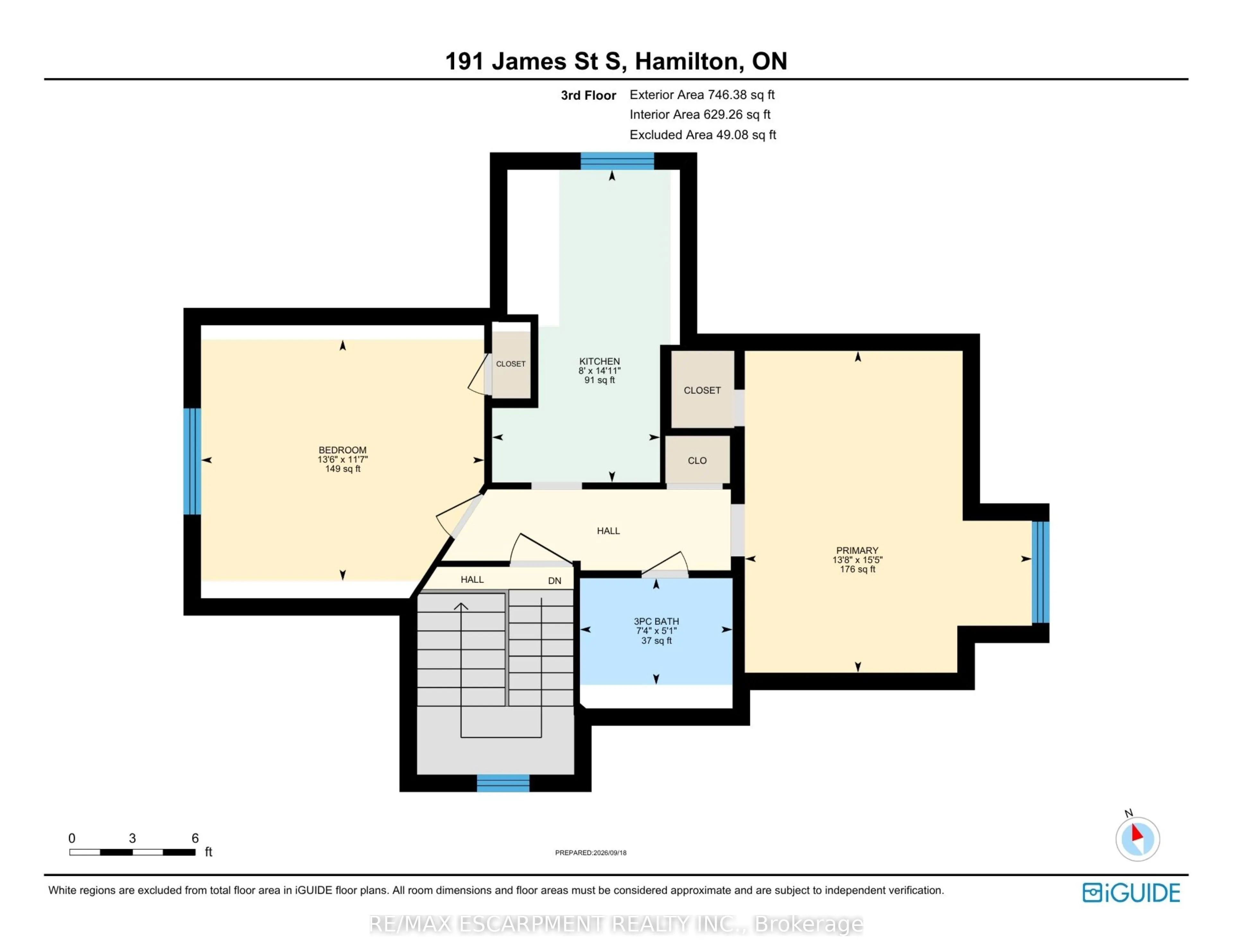 191 James Street S #3rd Floor