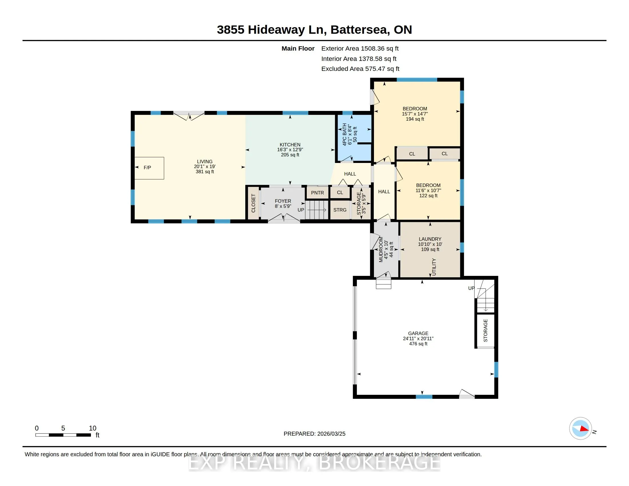 3855 HIDEAWAY Lane