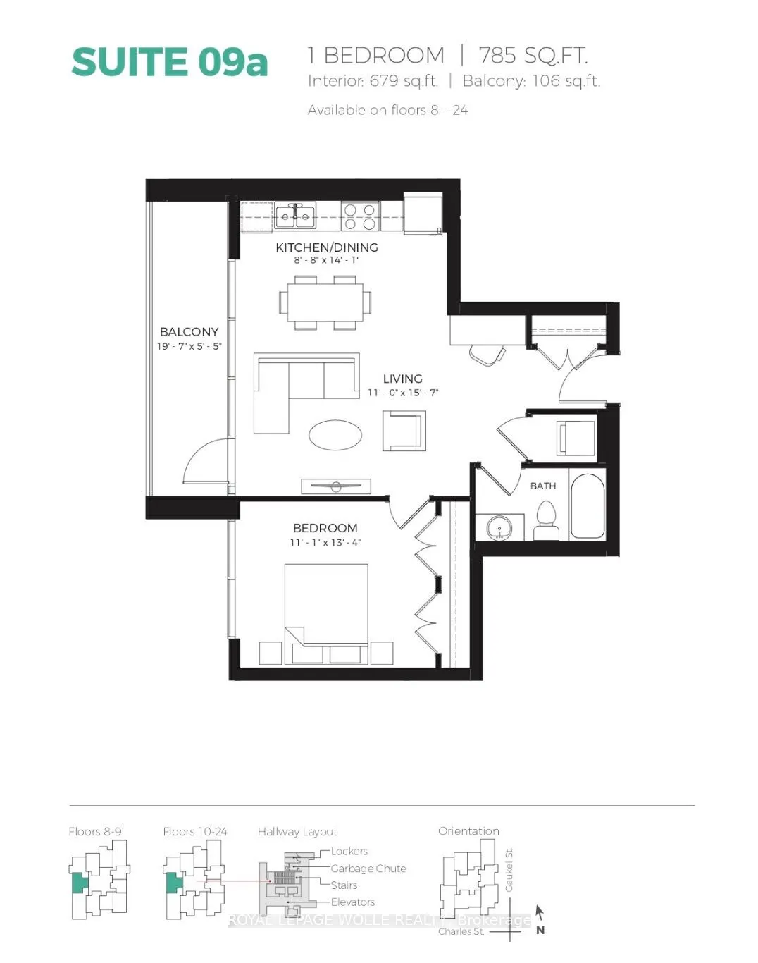 60 Charles Street W #2409