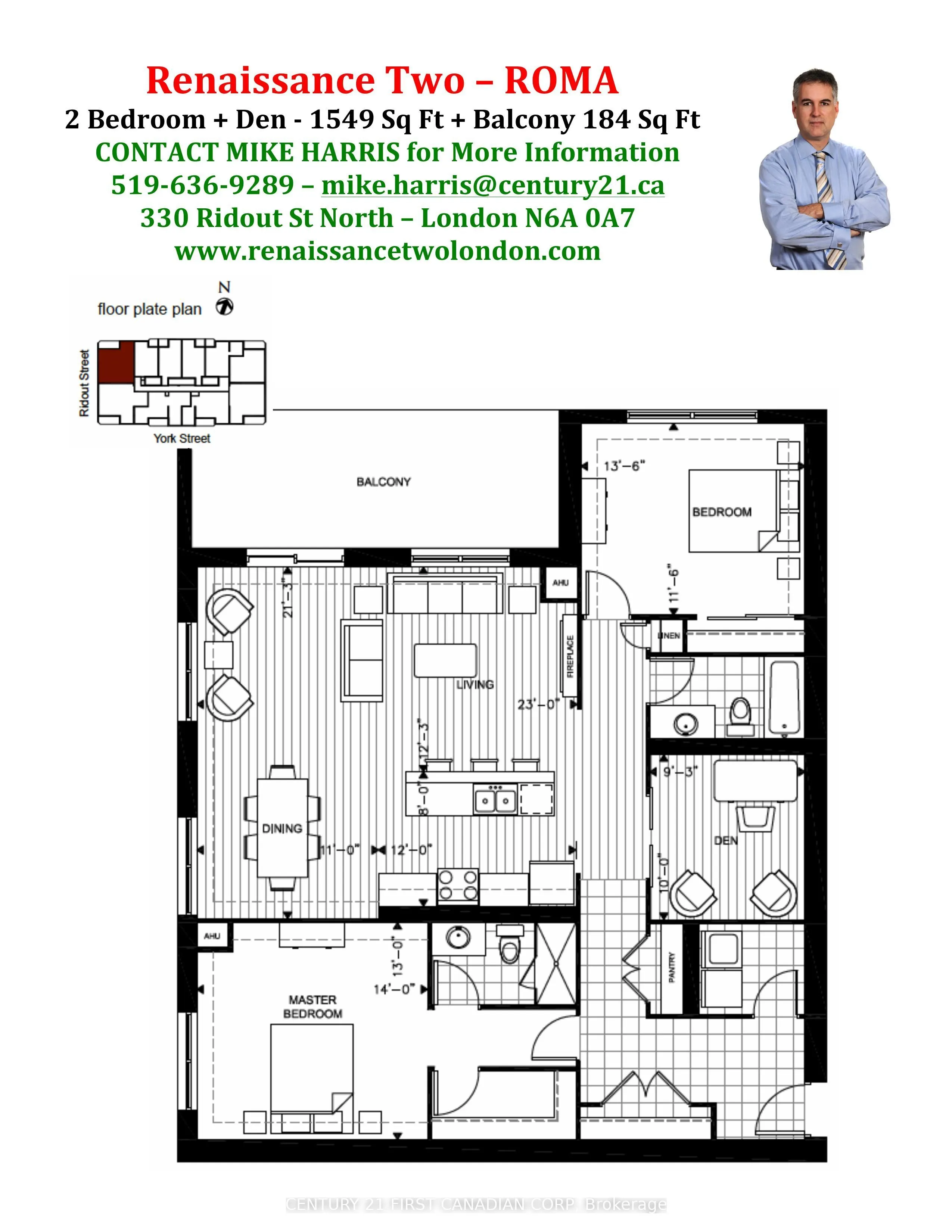 330 RIDOUT Street N #809