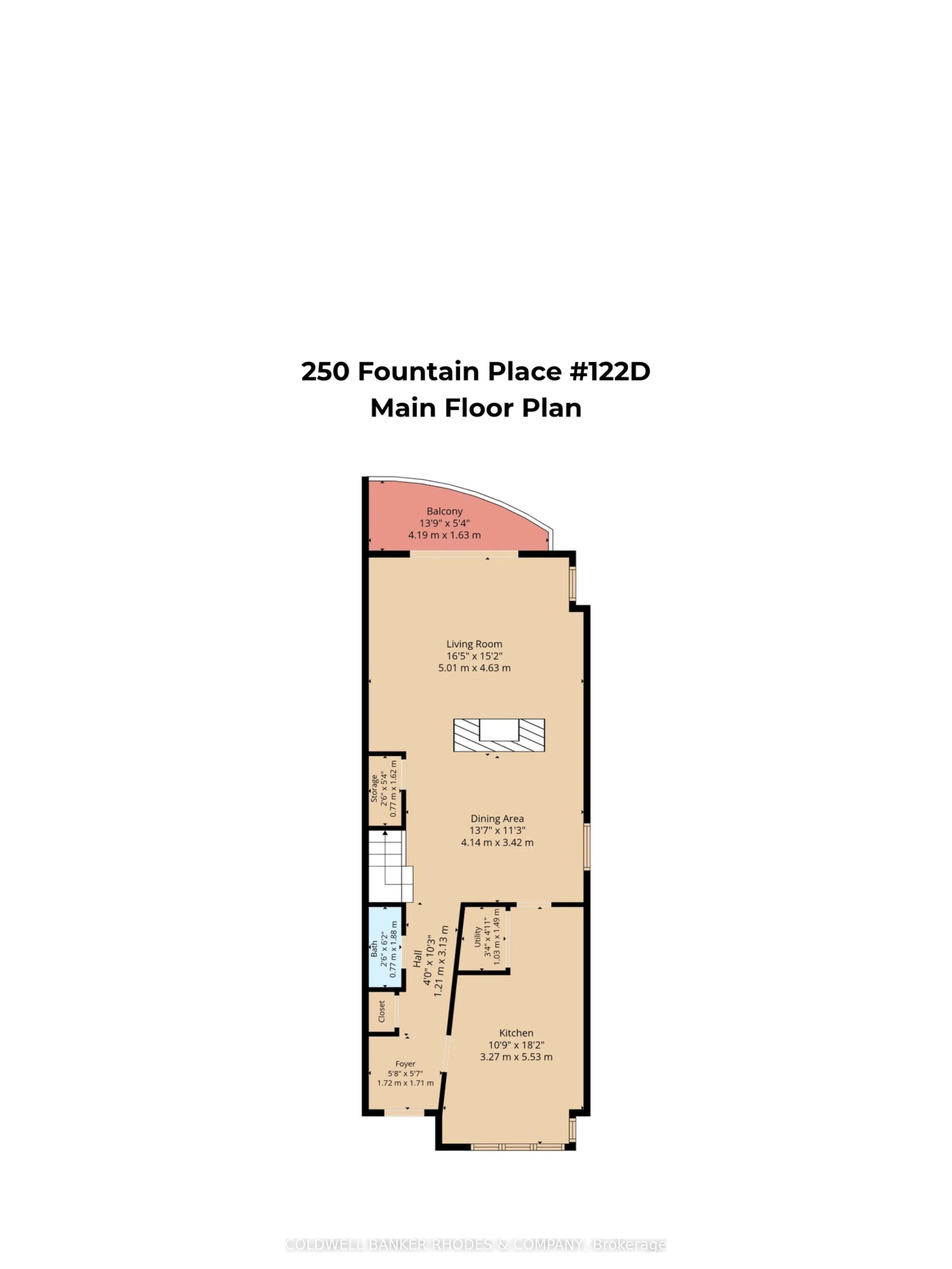 250 Fountain Place #122D