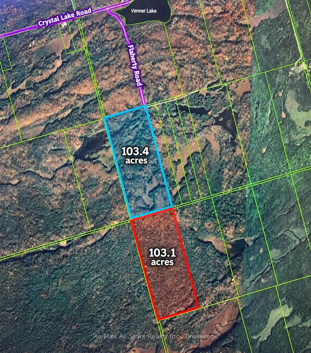 Lot 16 Concession 8 and 9 Flaherty Rd ( Fire Rte 397 ) Route