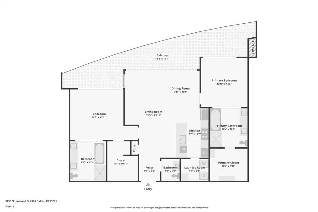 3130 N Harwood Street, #705