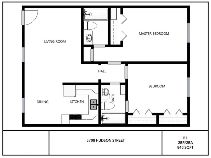 5708 Hudson Street #7