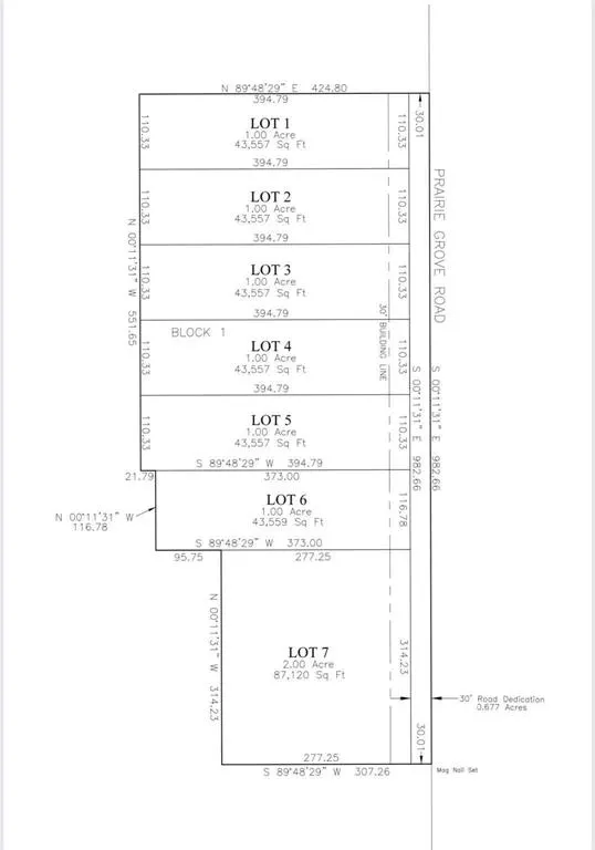 Lot 2 Prairie Grove Road