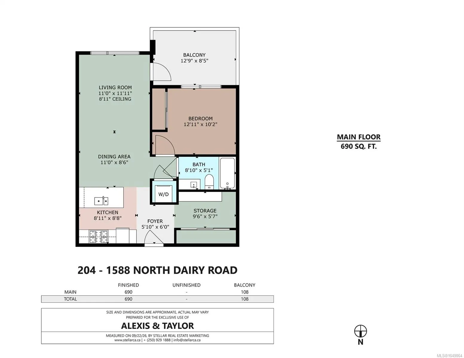 1588 North Dairy Rd