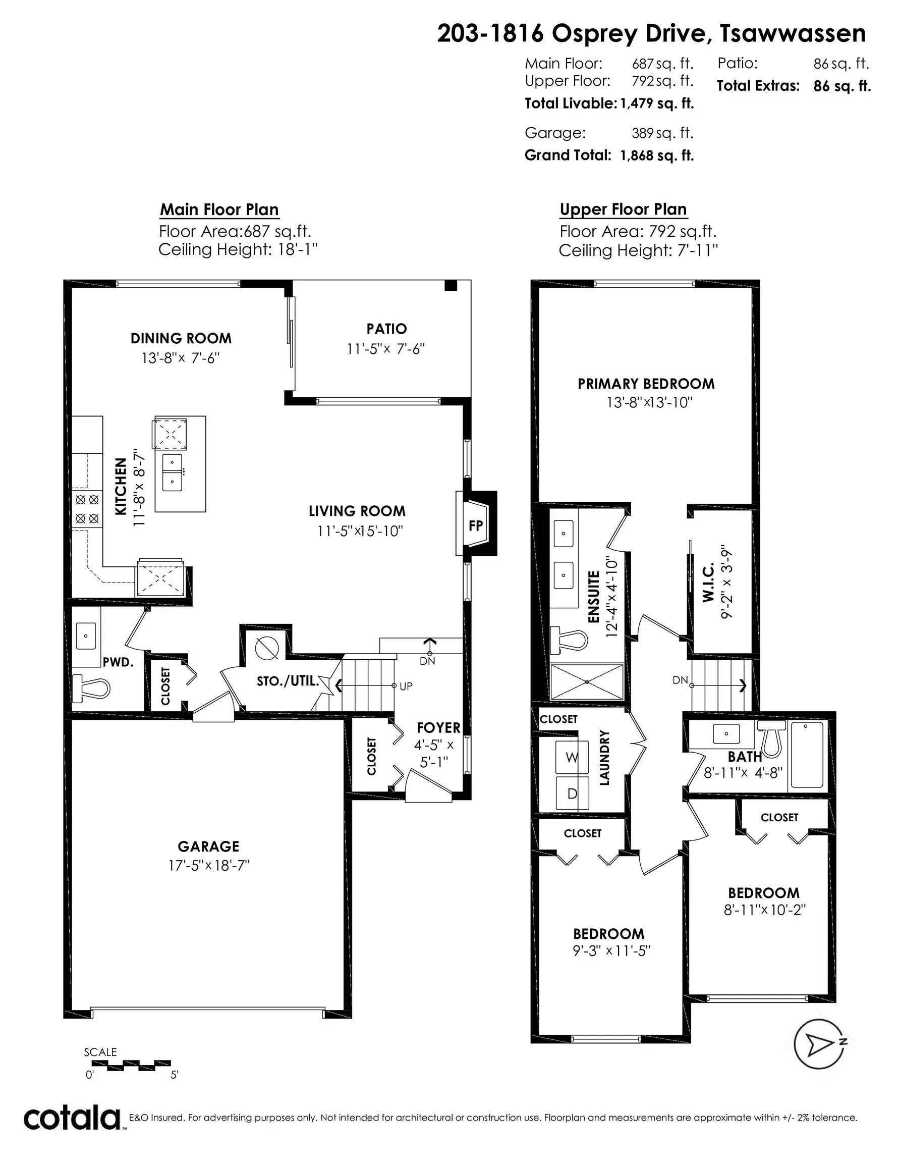 203 1816 Osprey Drive