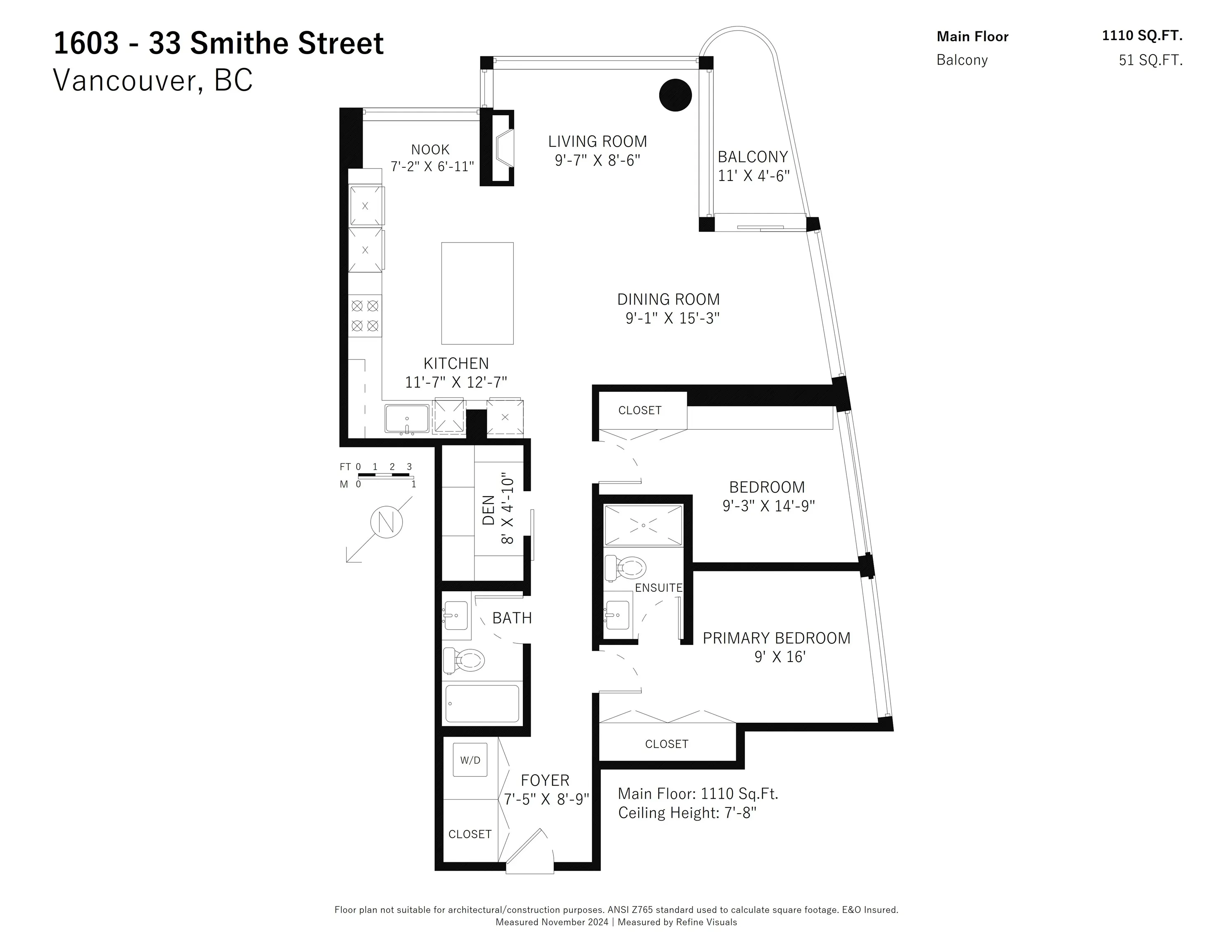 1603 33 Smithe Street