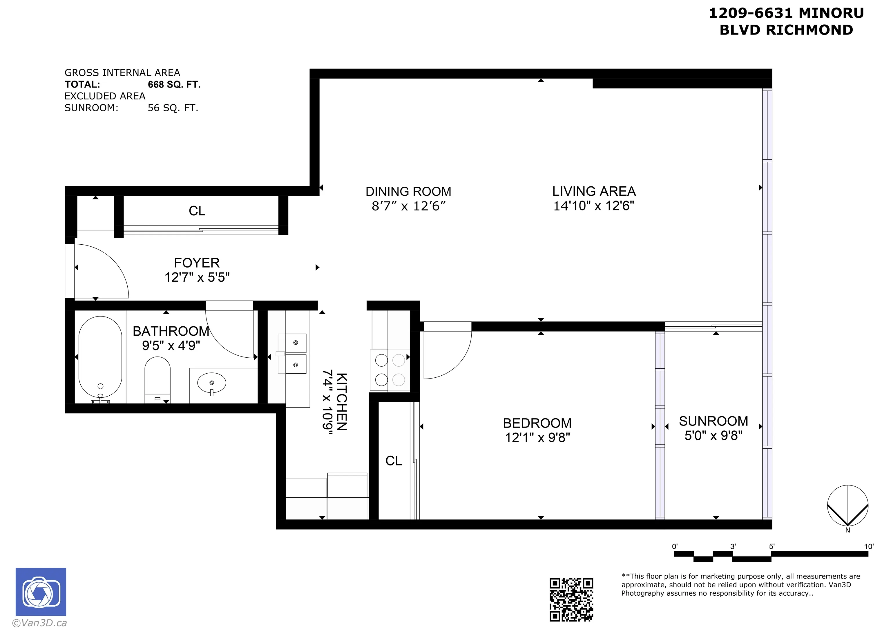 1209 6631 Minoru Boulevard