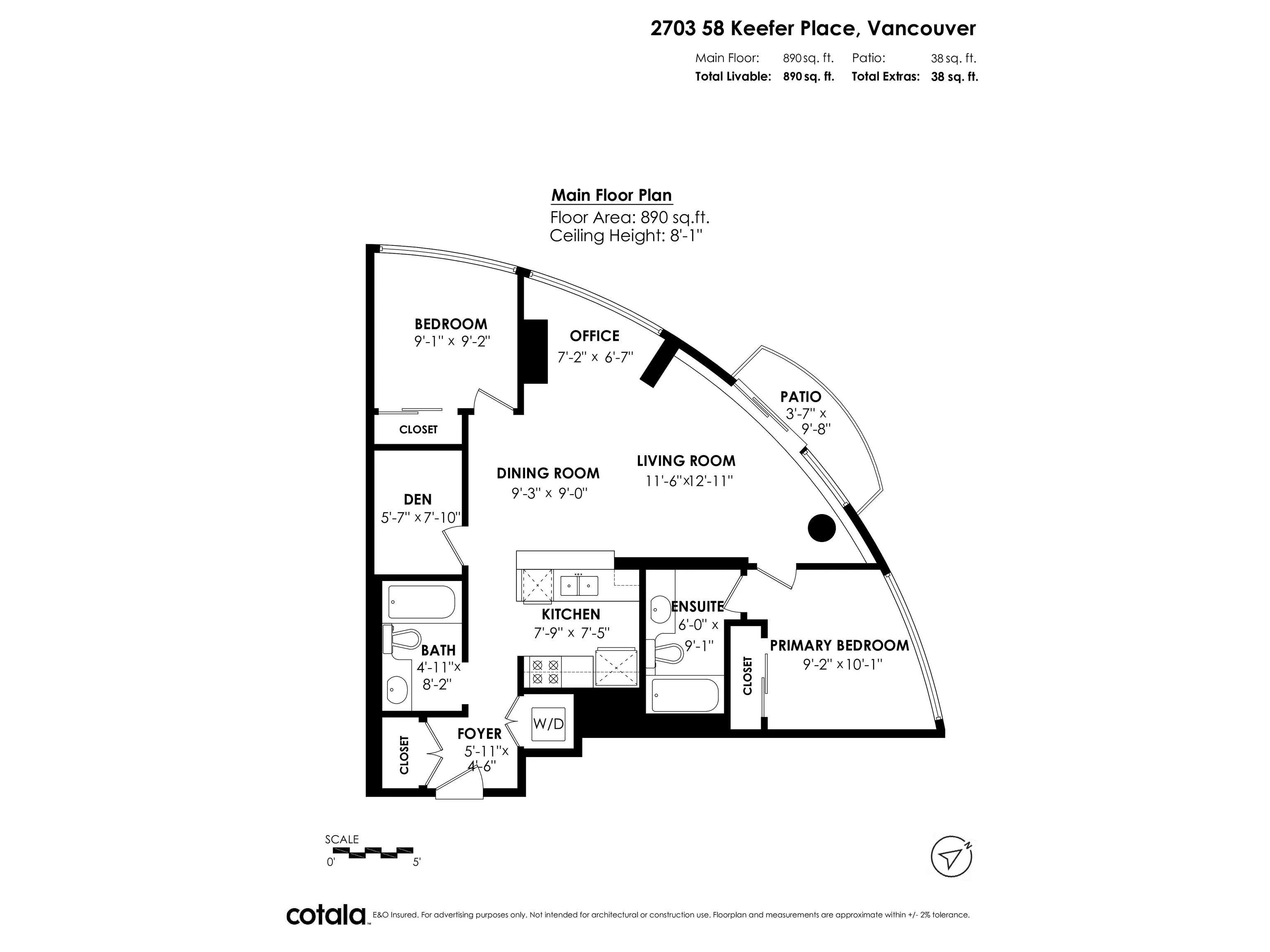 2703 58 Keefer Place