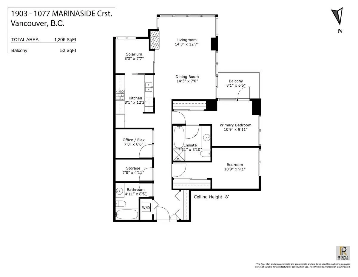 1903 1077 Marinaside Crescent