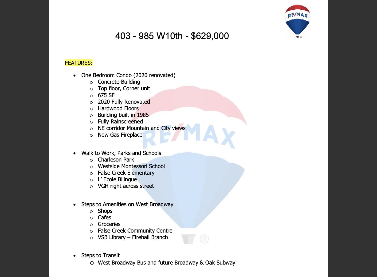 403 985 W 10th Avenue