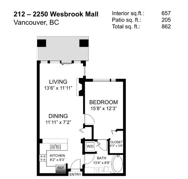 212 2250 Wesbrook Mall