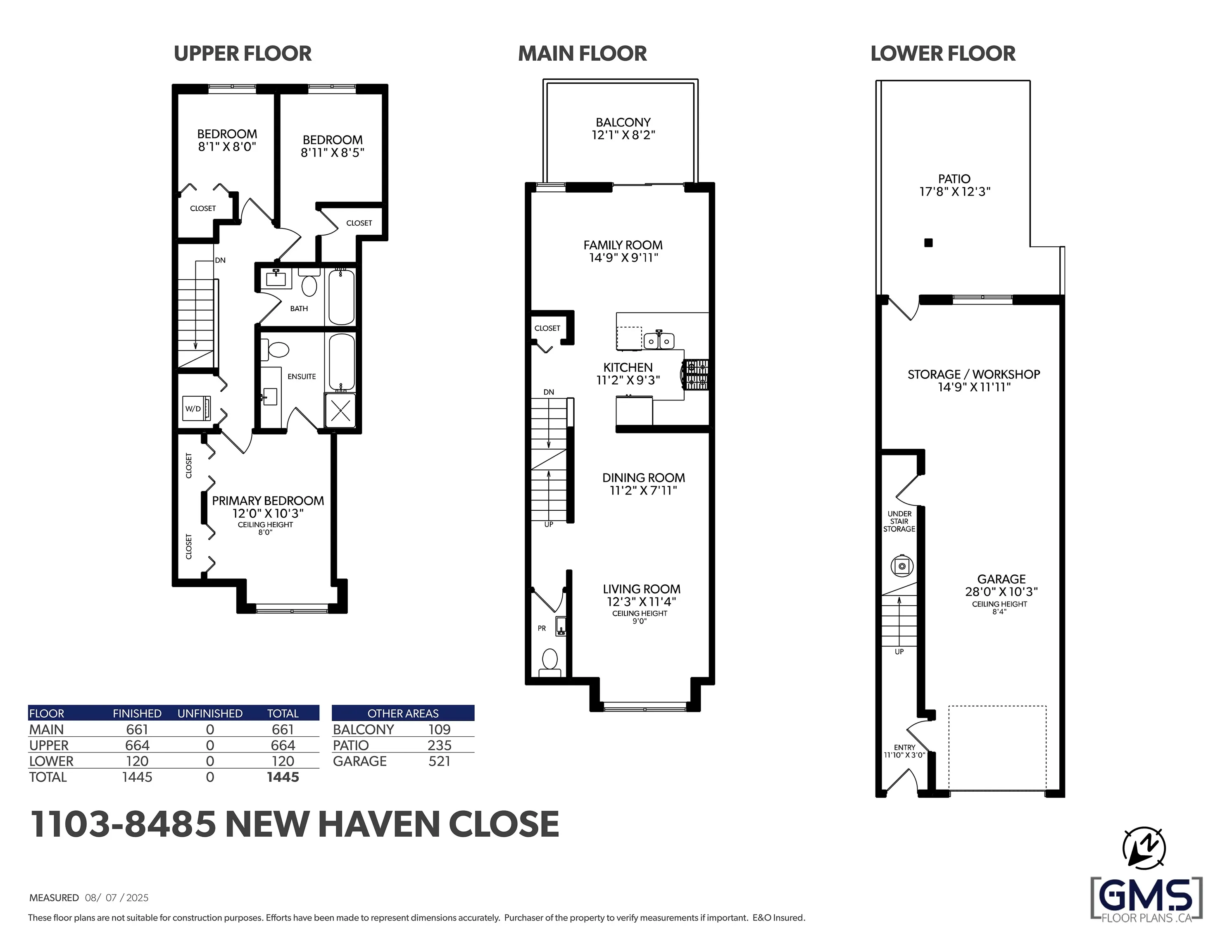 1103 8485 New Haven Close
