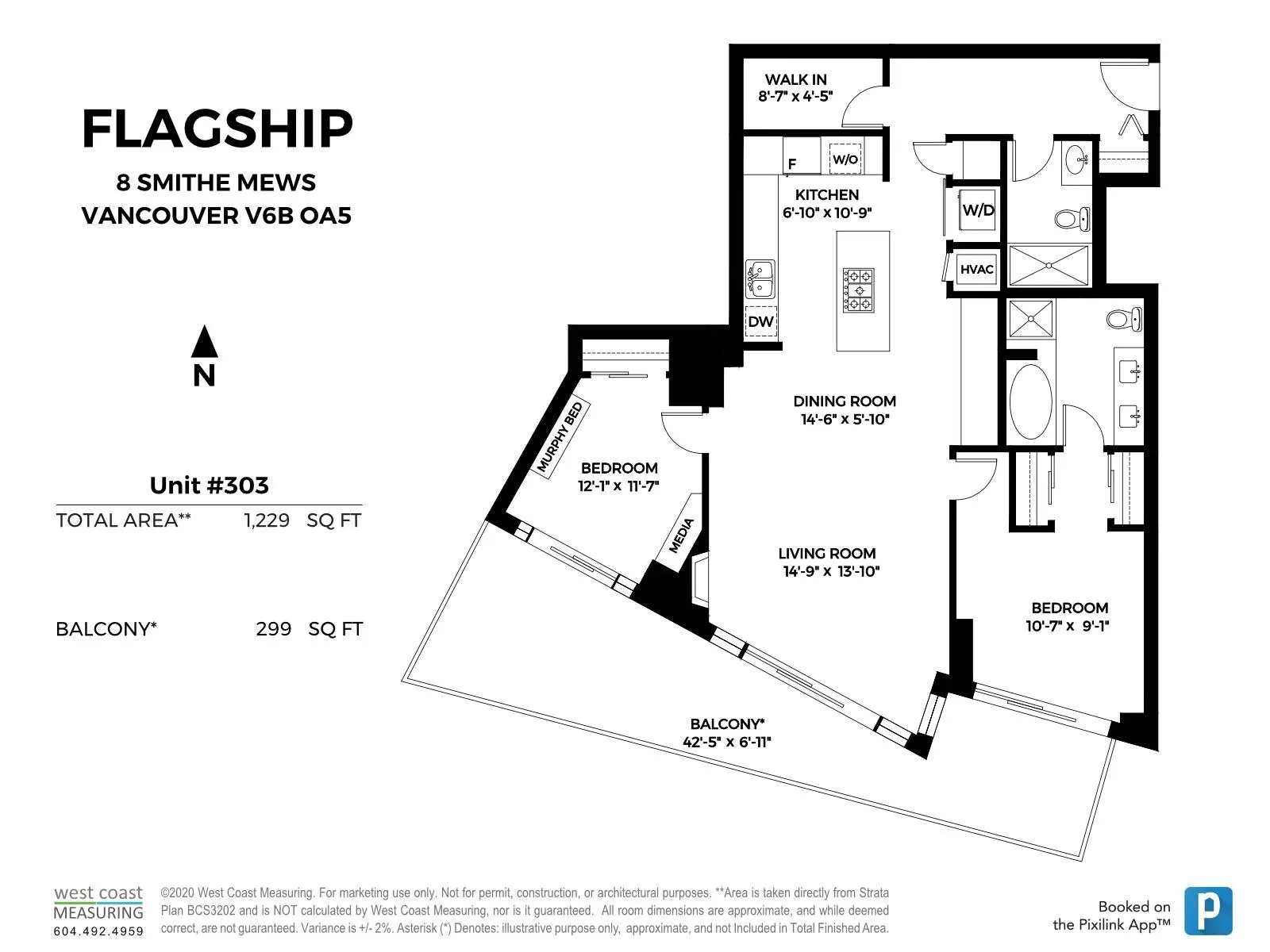 303 8 Smithe Mews