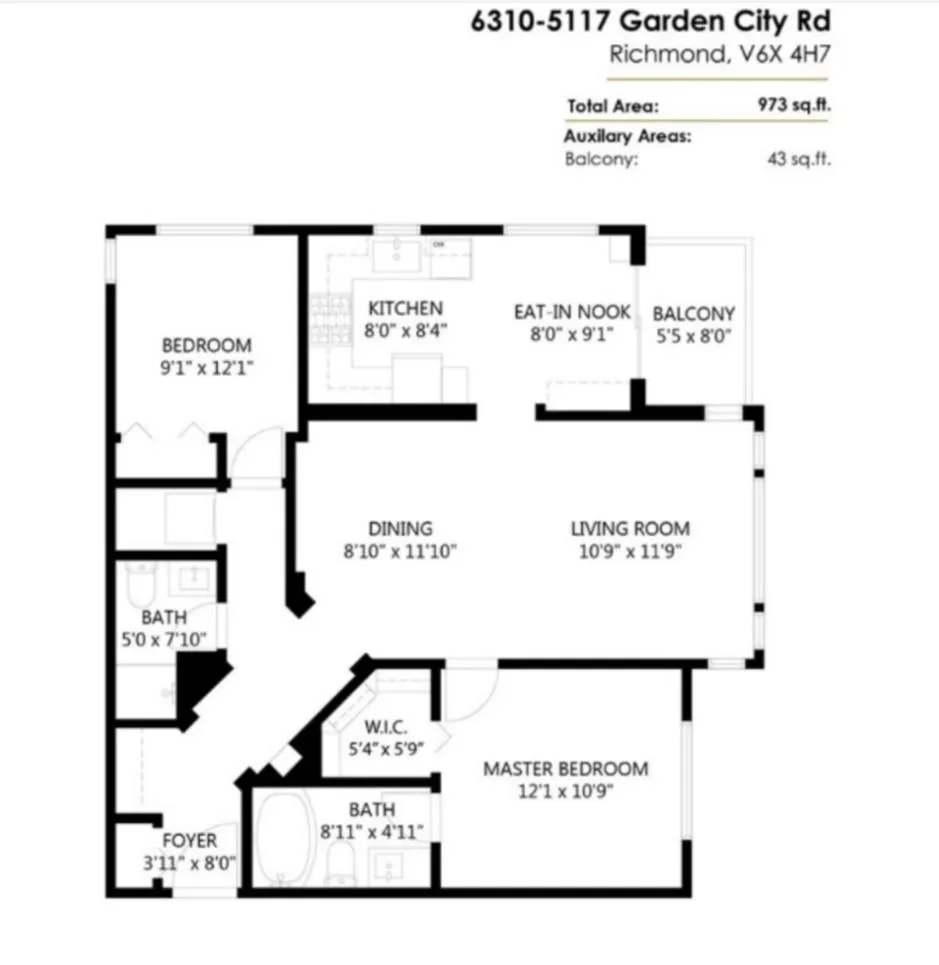 6310 5117 Garden City Road