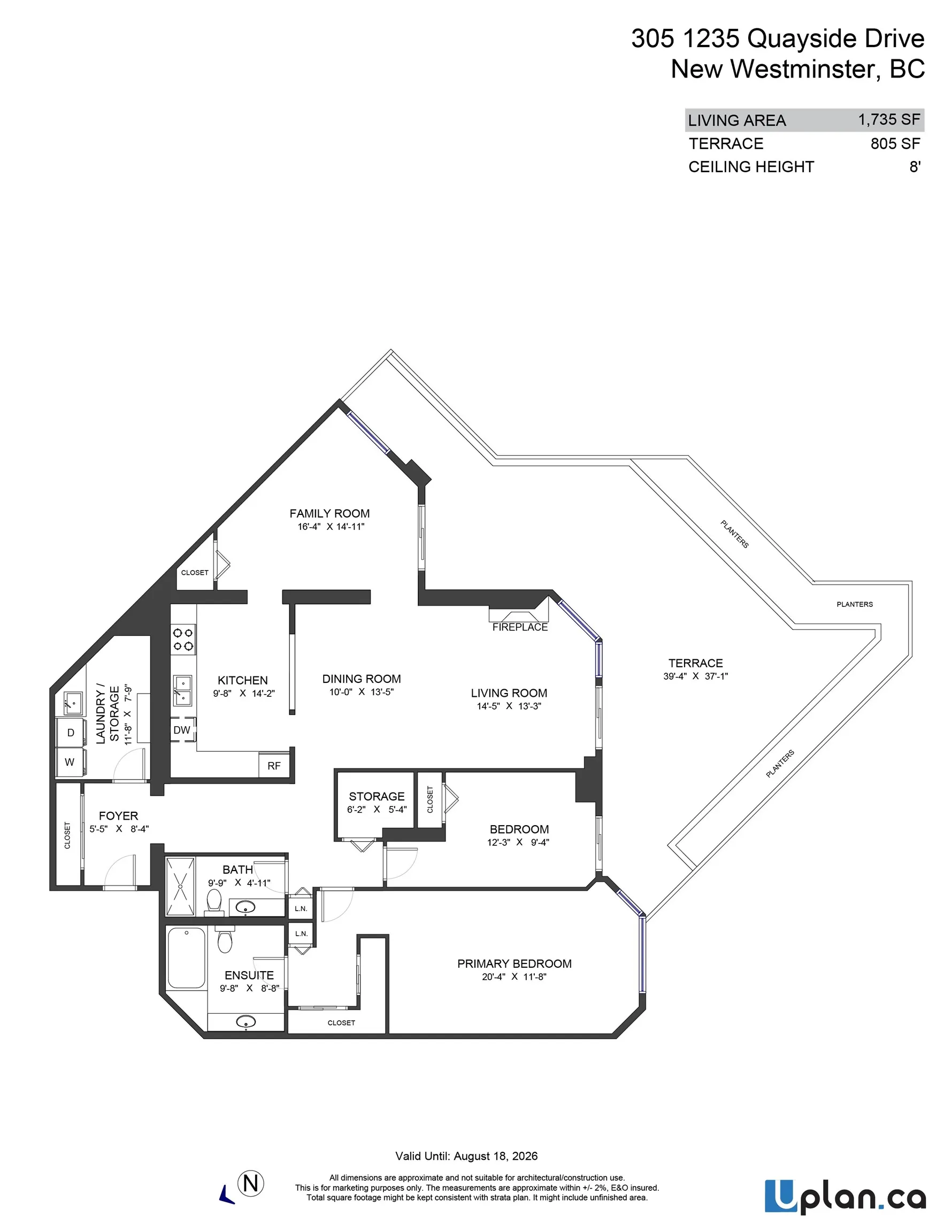 305 1235 Quayside Drive