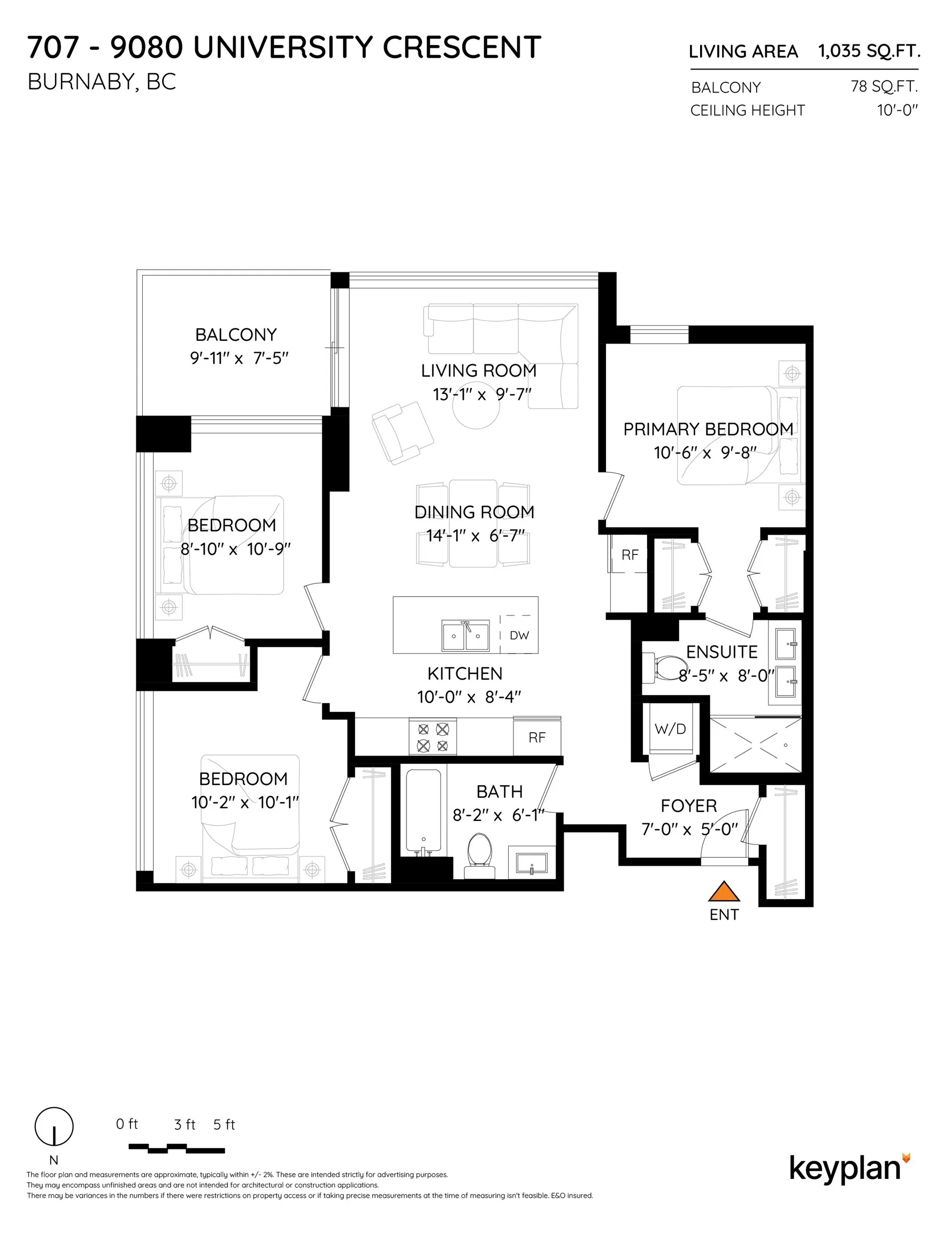 707 9080 University Crescent