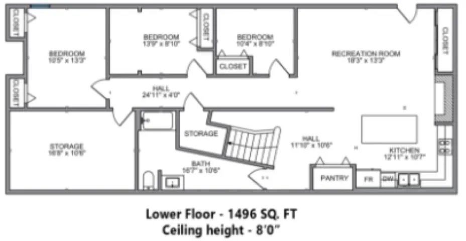 Basement 2585 Westhill Way