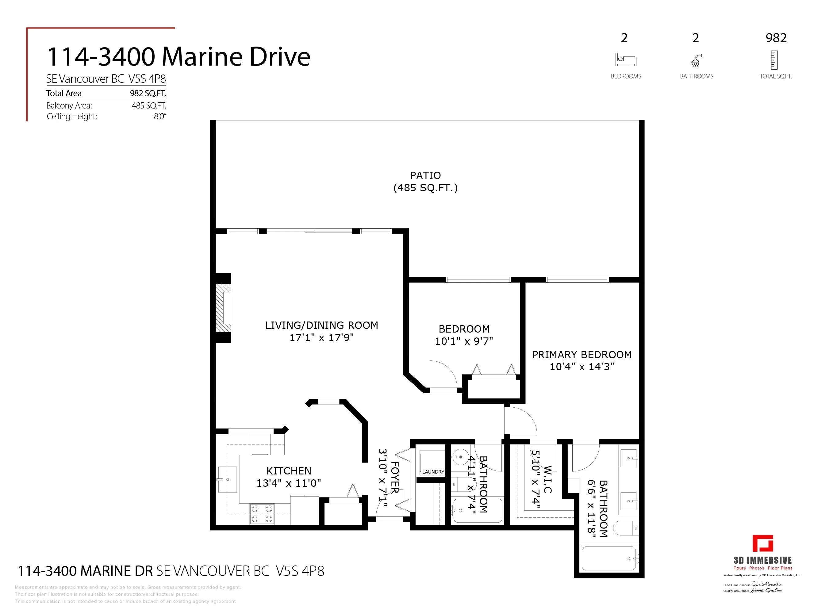 114 3400 SE Marine Drive