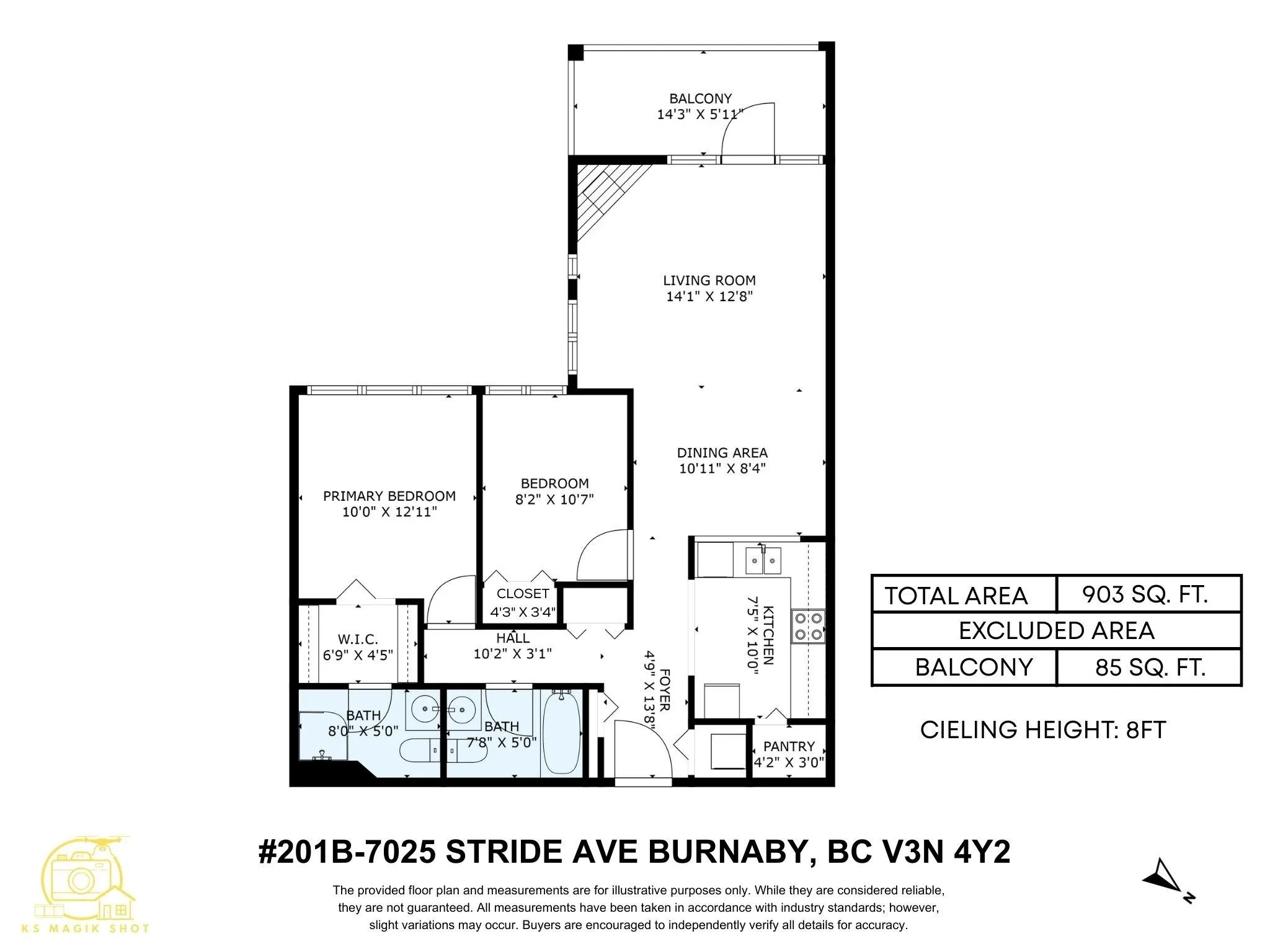 201B 7025 Stride Avenue