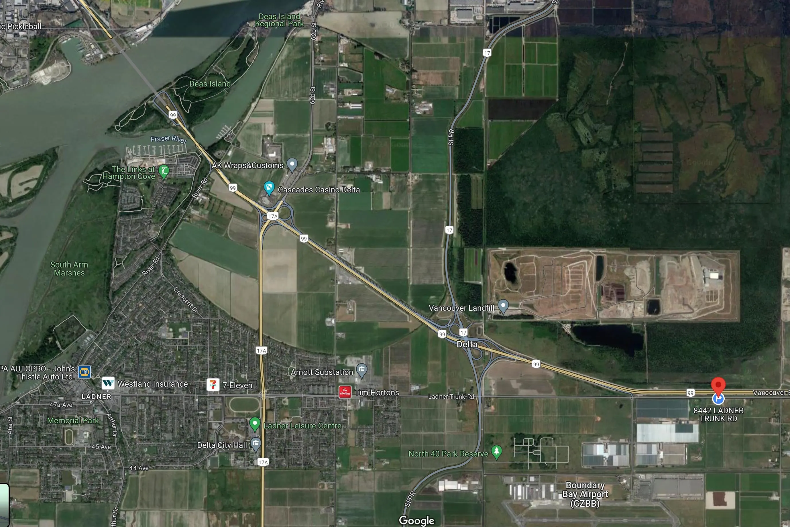 8442 Ladner Trunk Road