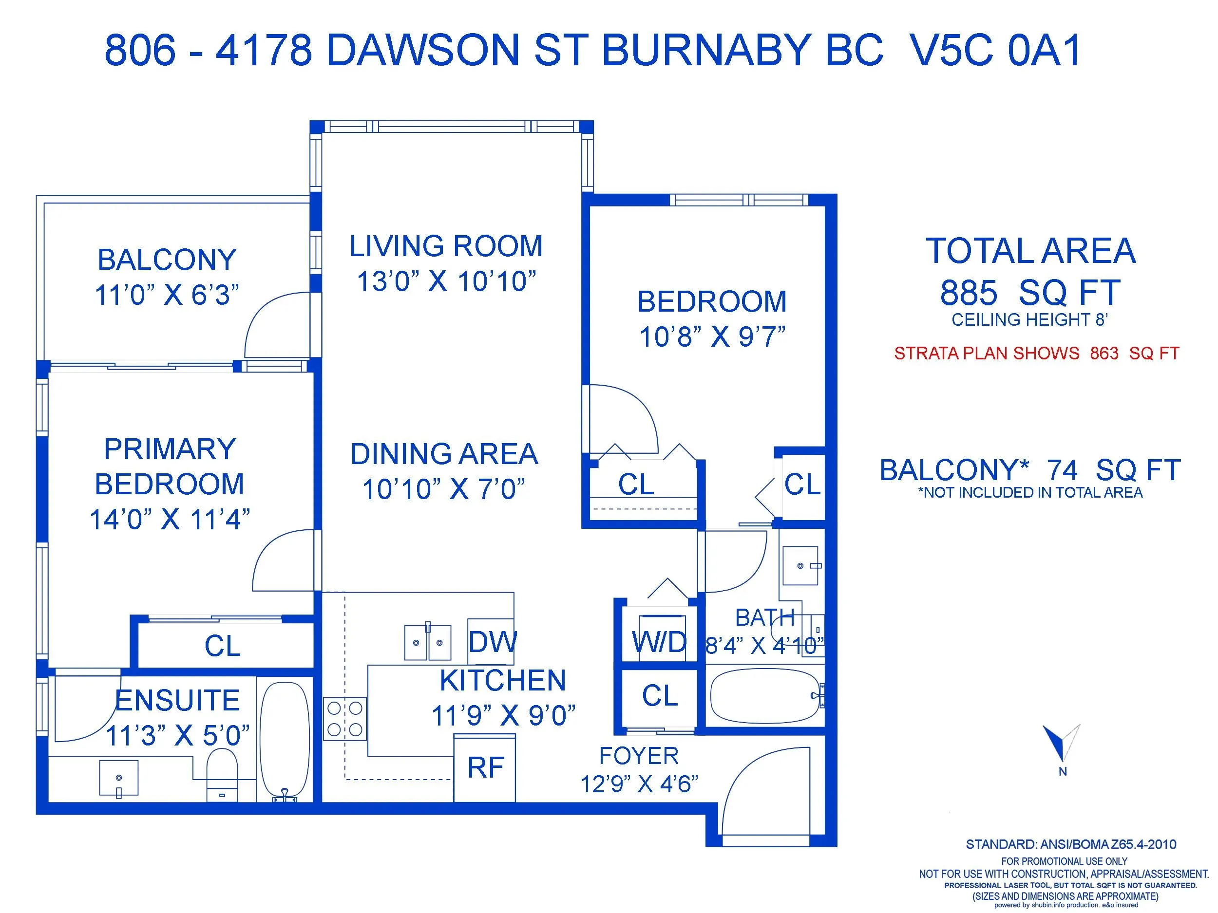 806 4178 Dawson Street