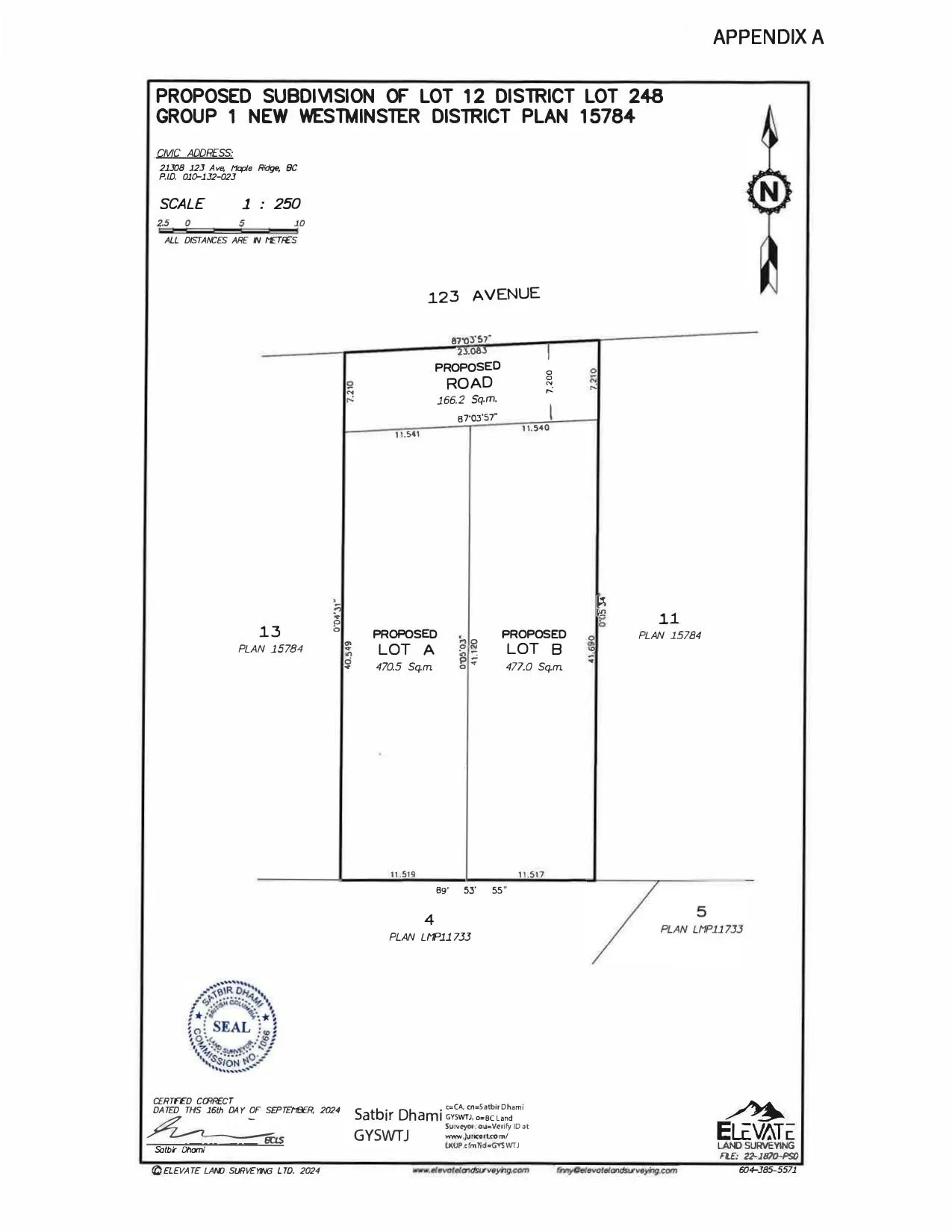 Lot 1 21308 123rd Avenue