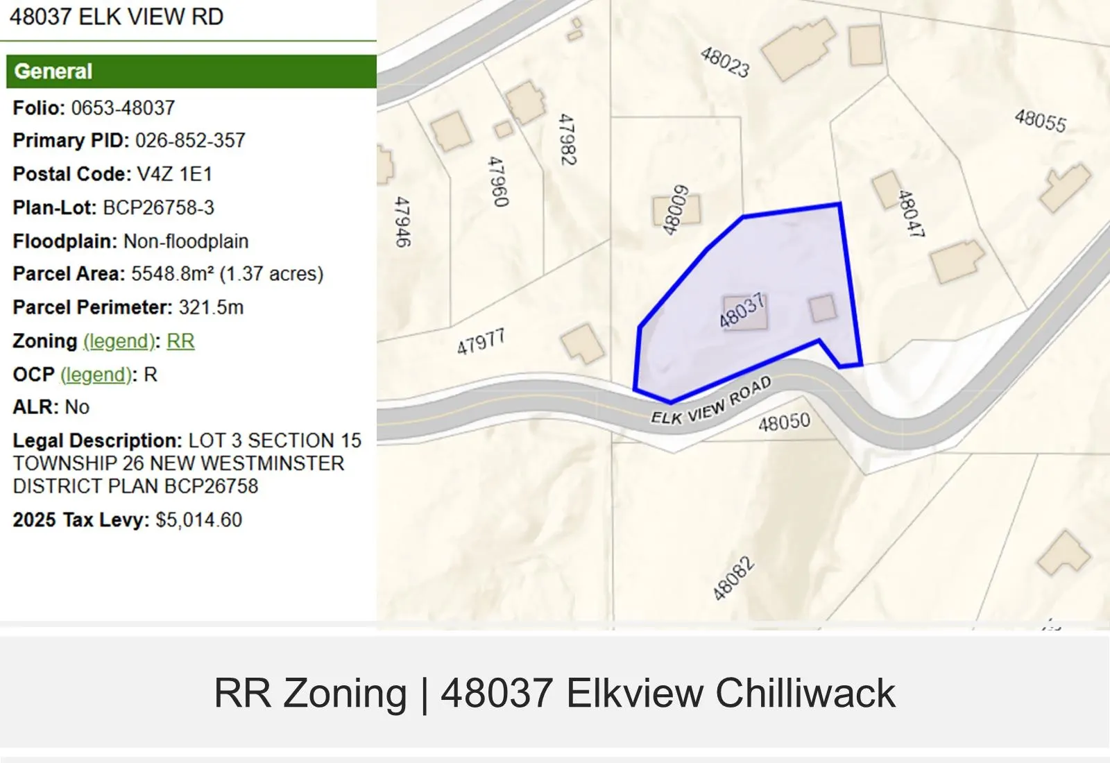 48037 Elk View Road