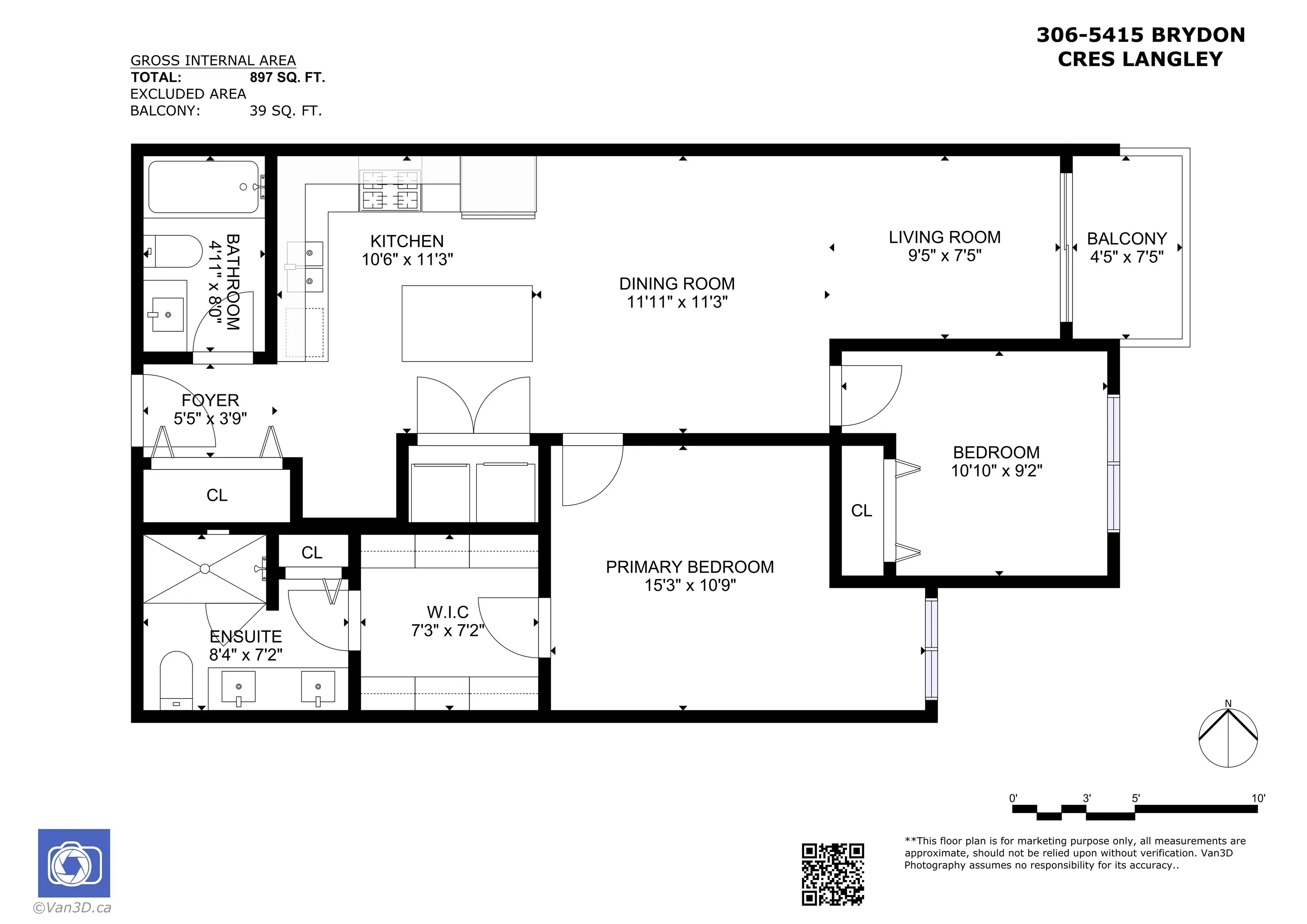 306 5415 Brydon Crescent