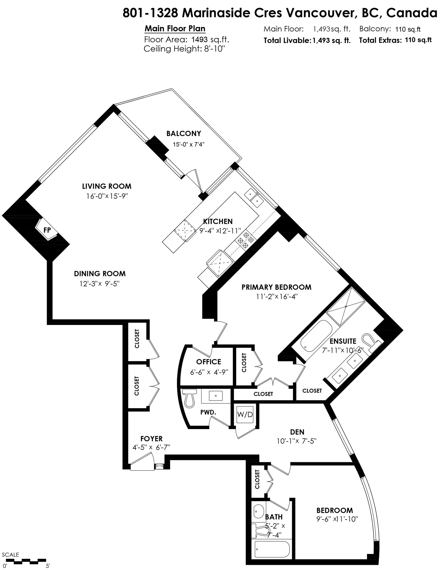 801 1328 Marinaside Crescent