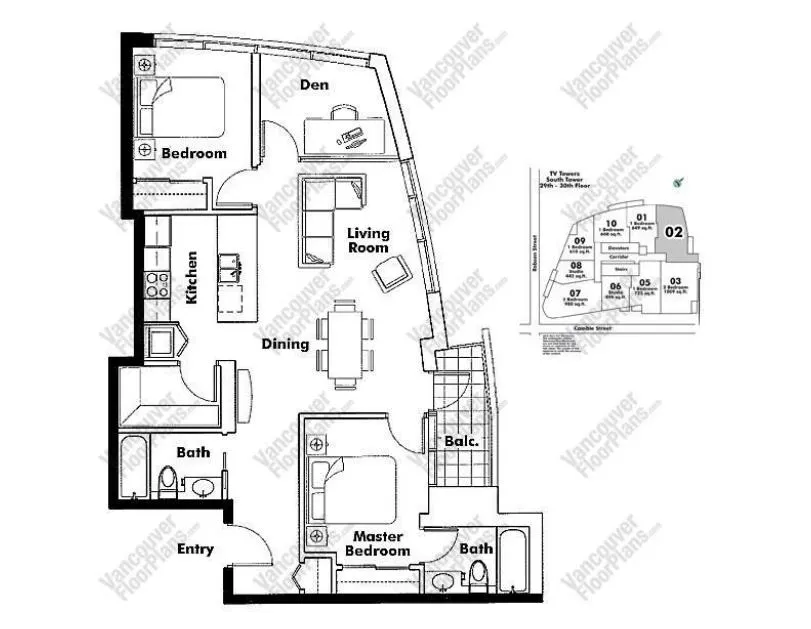 2502 233 Robson Street