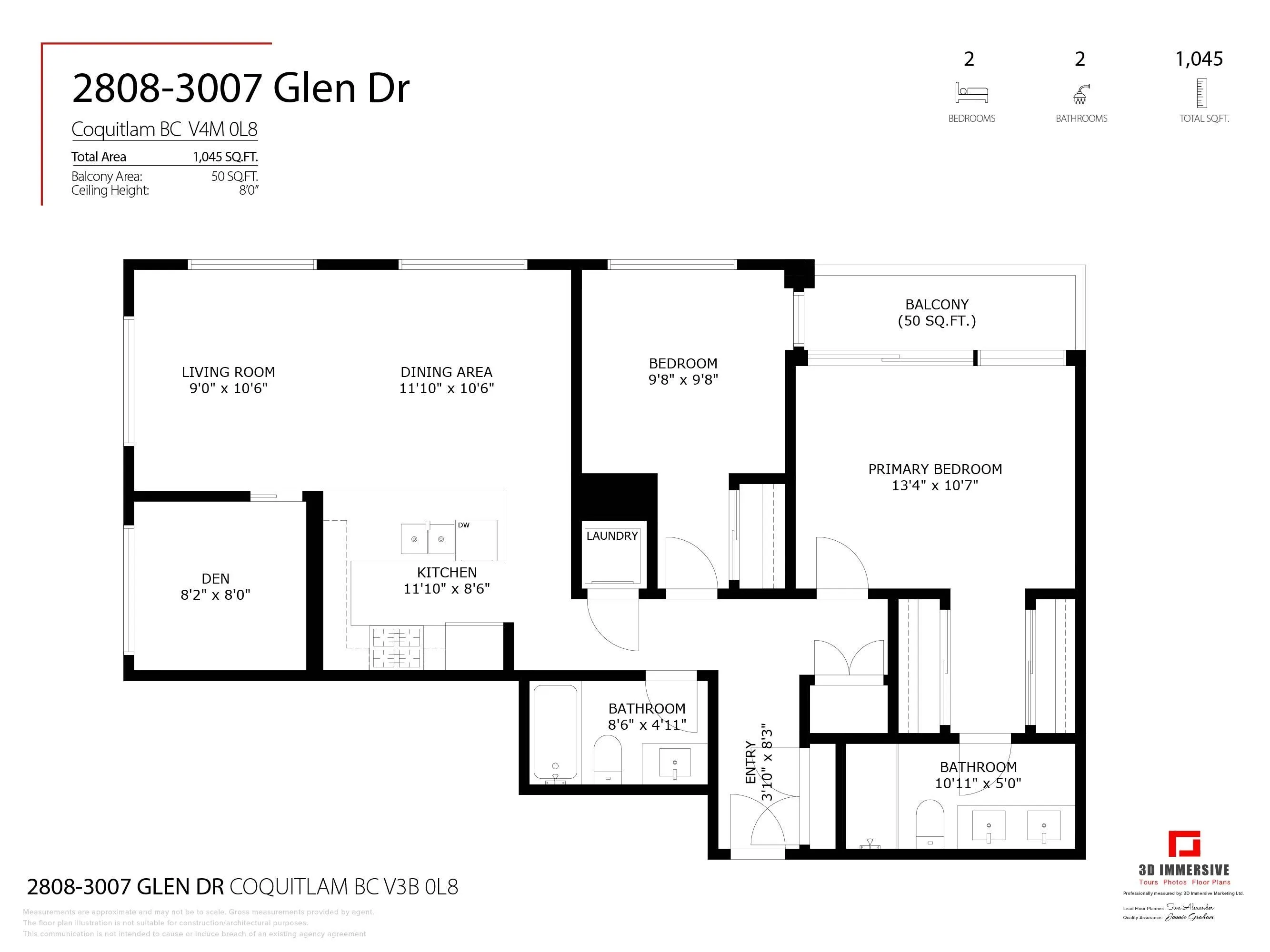 2808 3007 Glen Drive