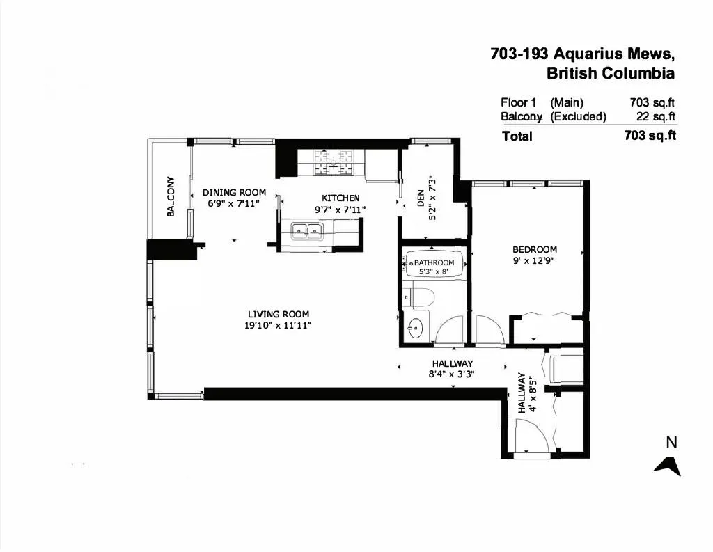 703 193 Aquarius Mews