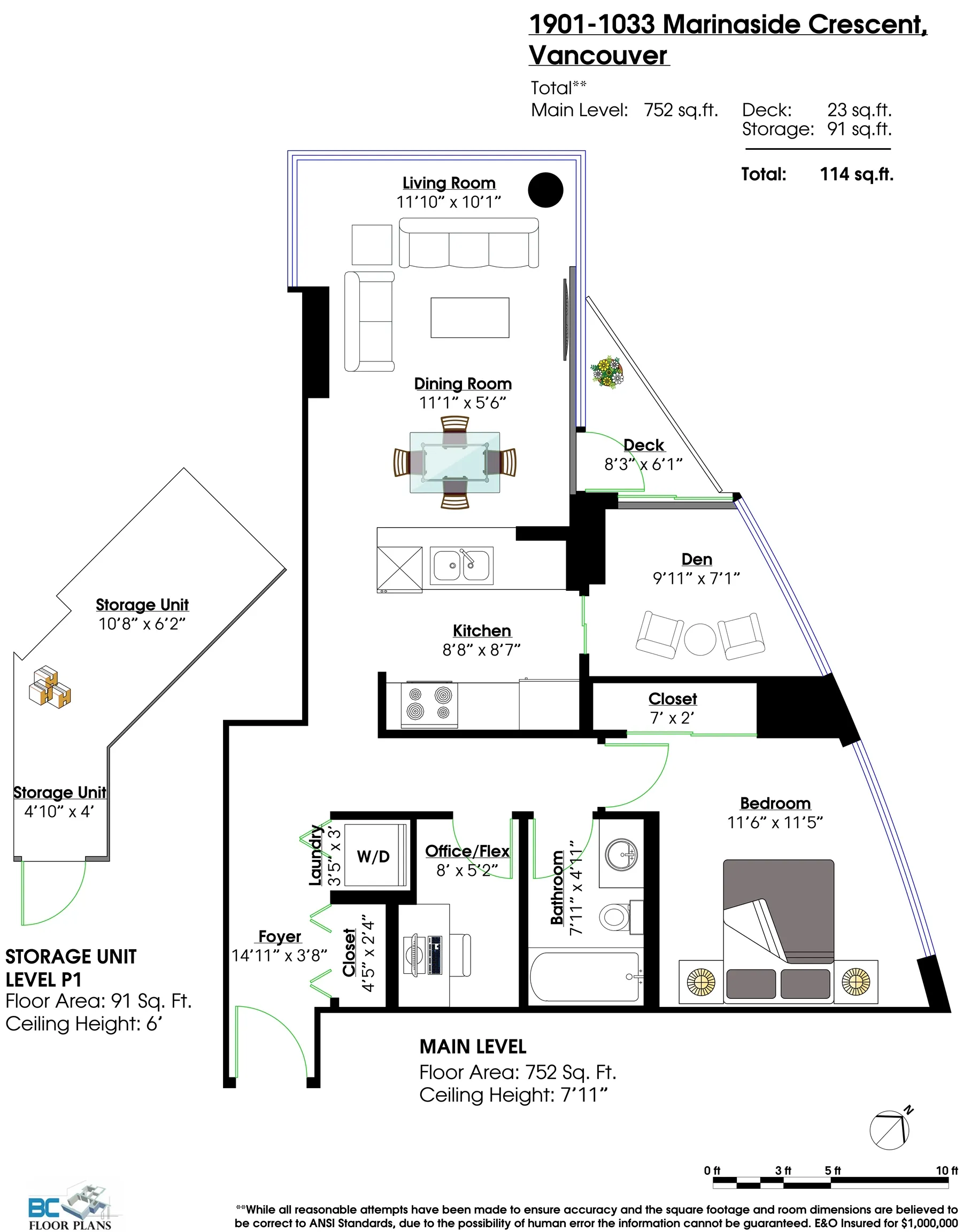 1901 1033 Marinaside Crescent