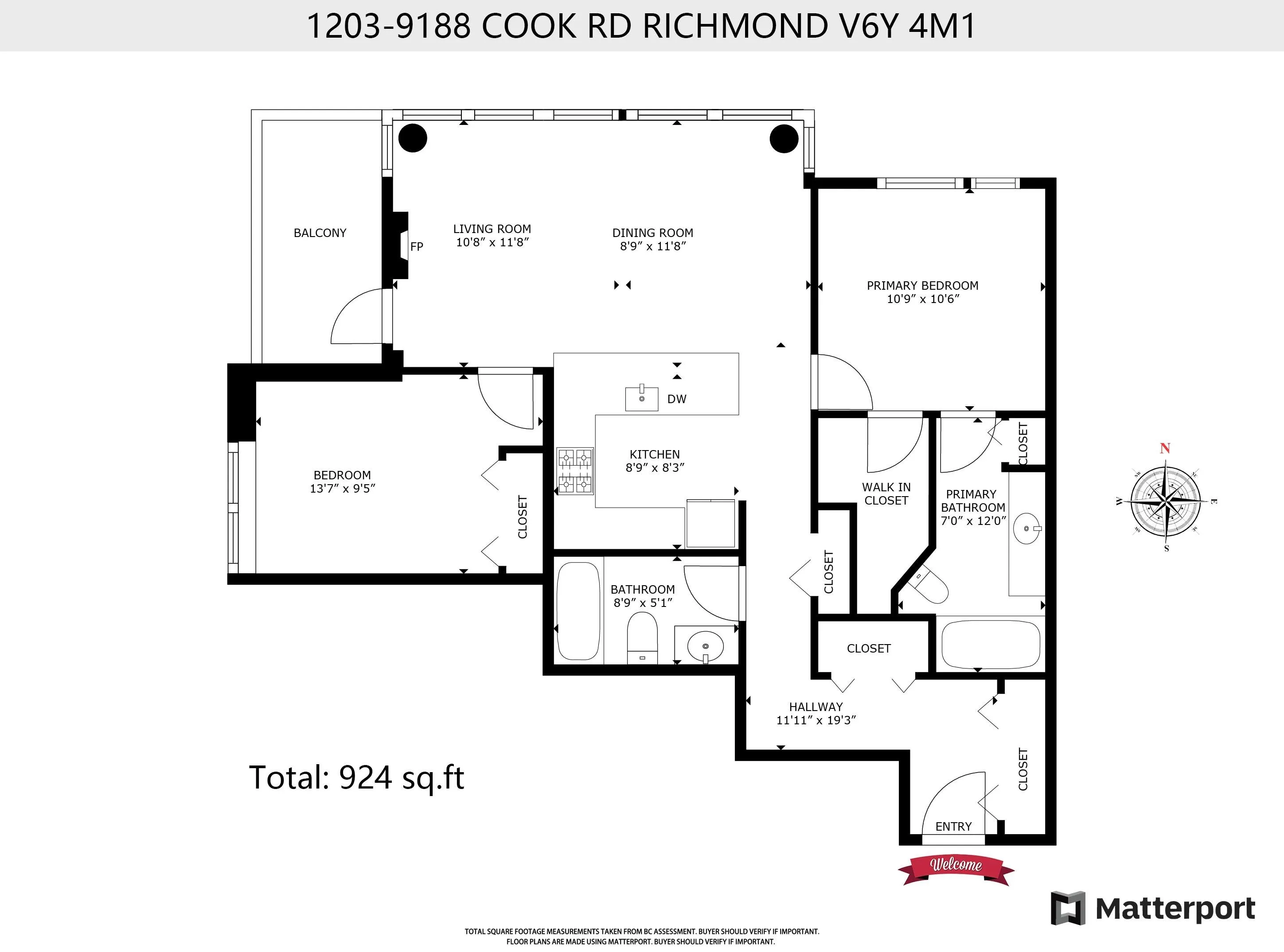 1203 9188 Cook Road