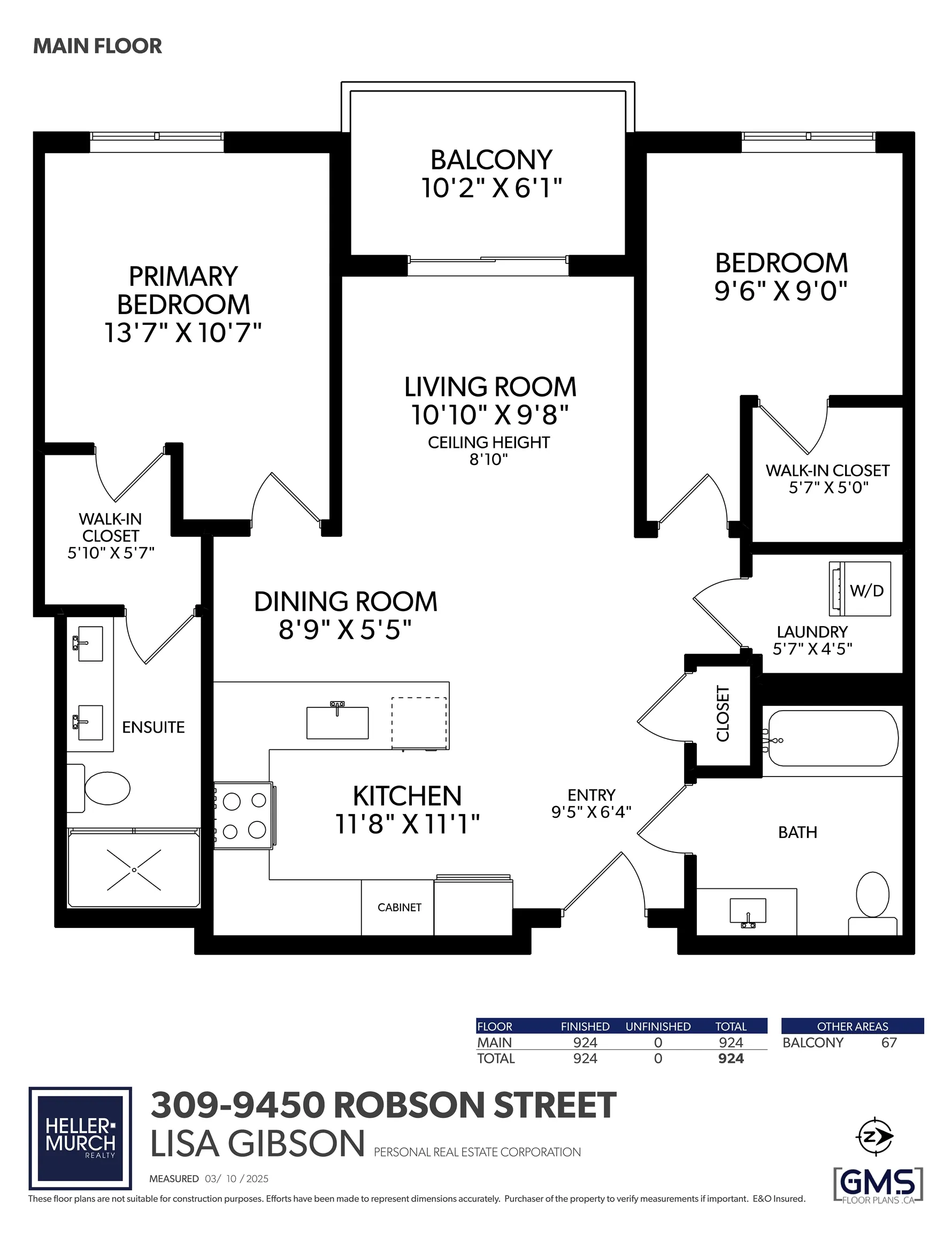 309 9450 Robson Street