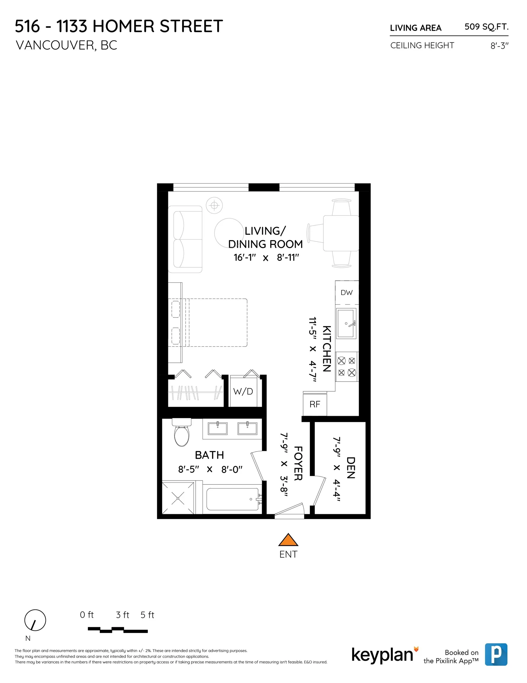 516 1133 Homer Street