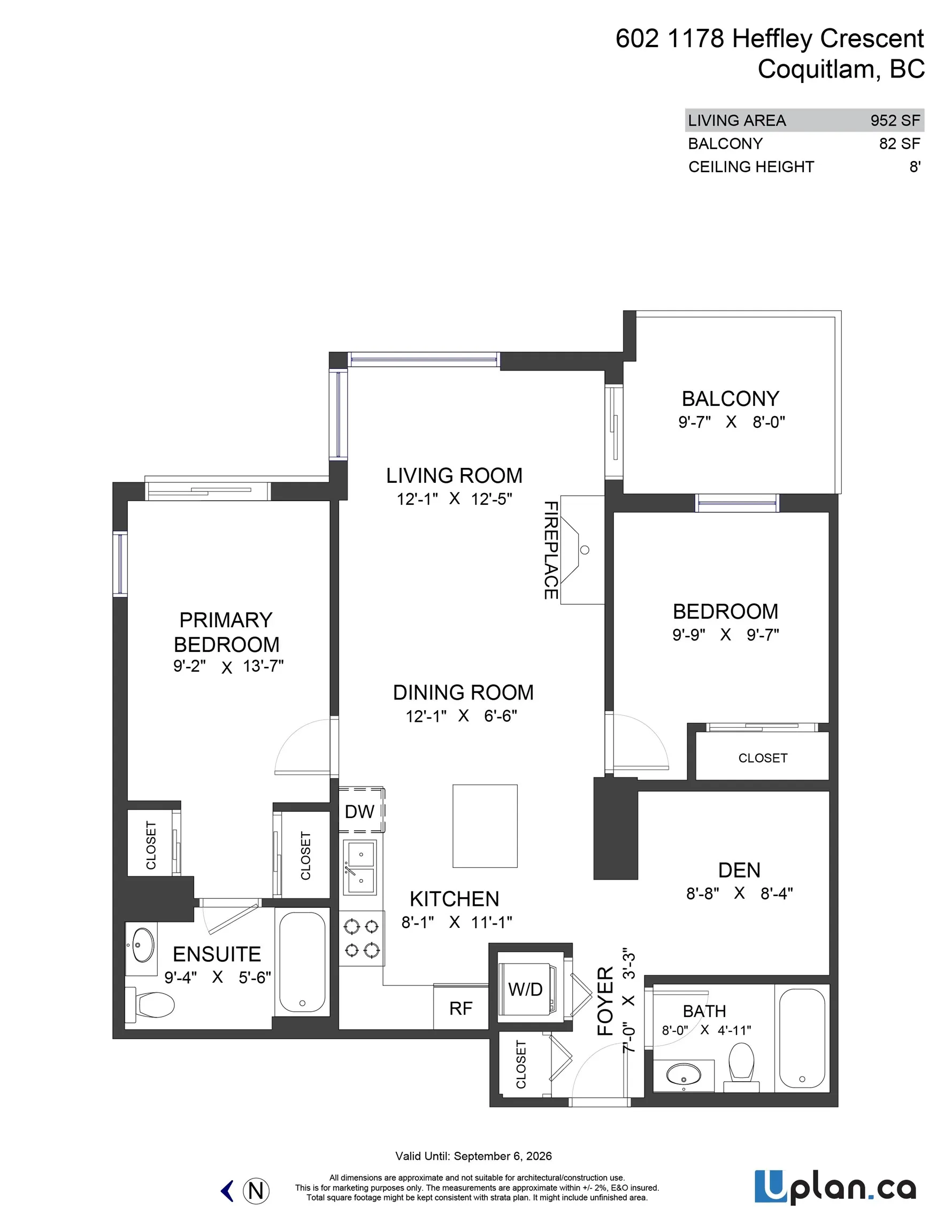 602 1178 Heffley Crescent