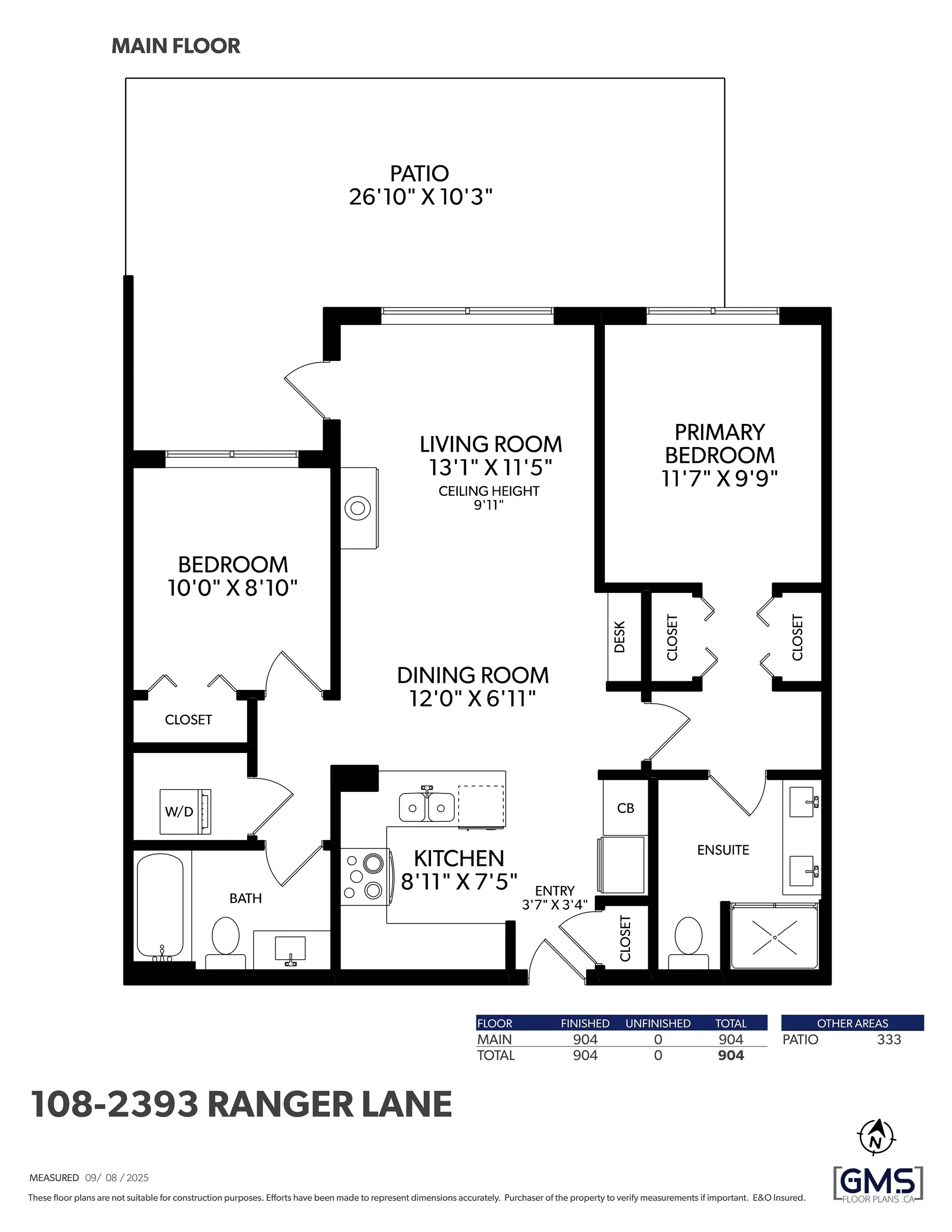 108 2393 Ranger Lane